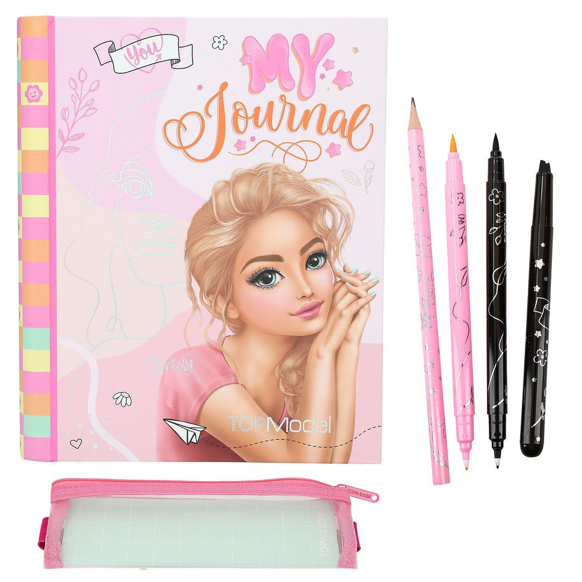 TOPModel Faserstift DEPESCHE TOPModel Lettering-Set My Journal 185x27x225mm