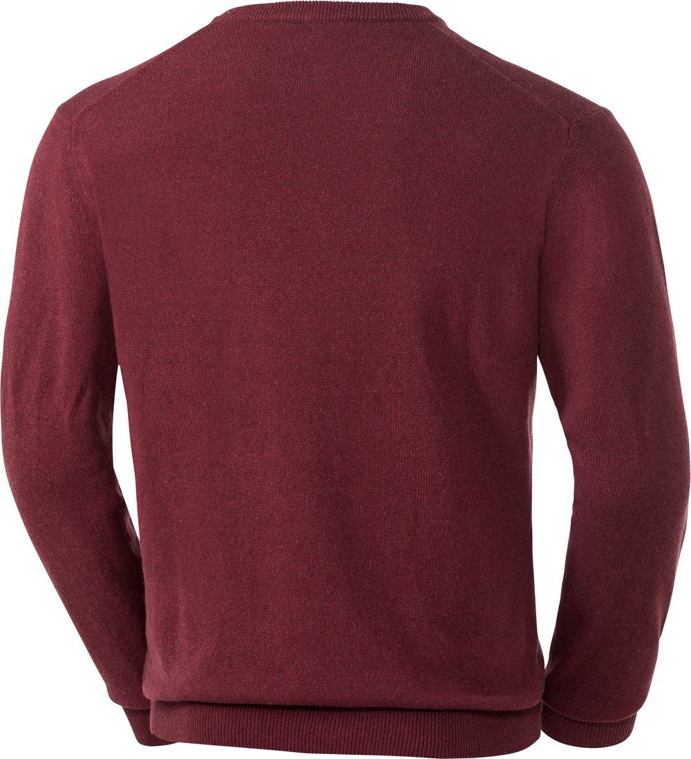 Royal Spencer V-Ausschnitt-Pullover mit Feinripp-Bündchen für günstig online kaufen