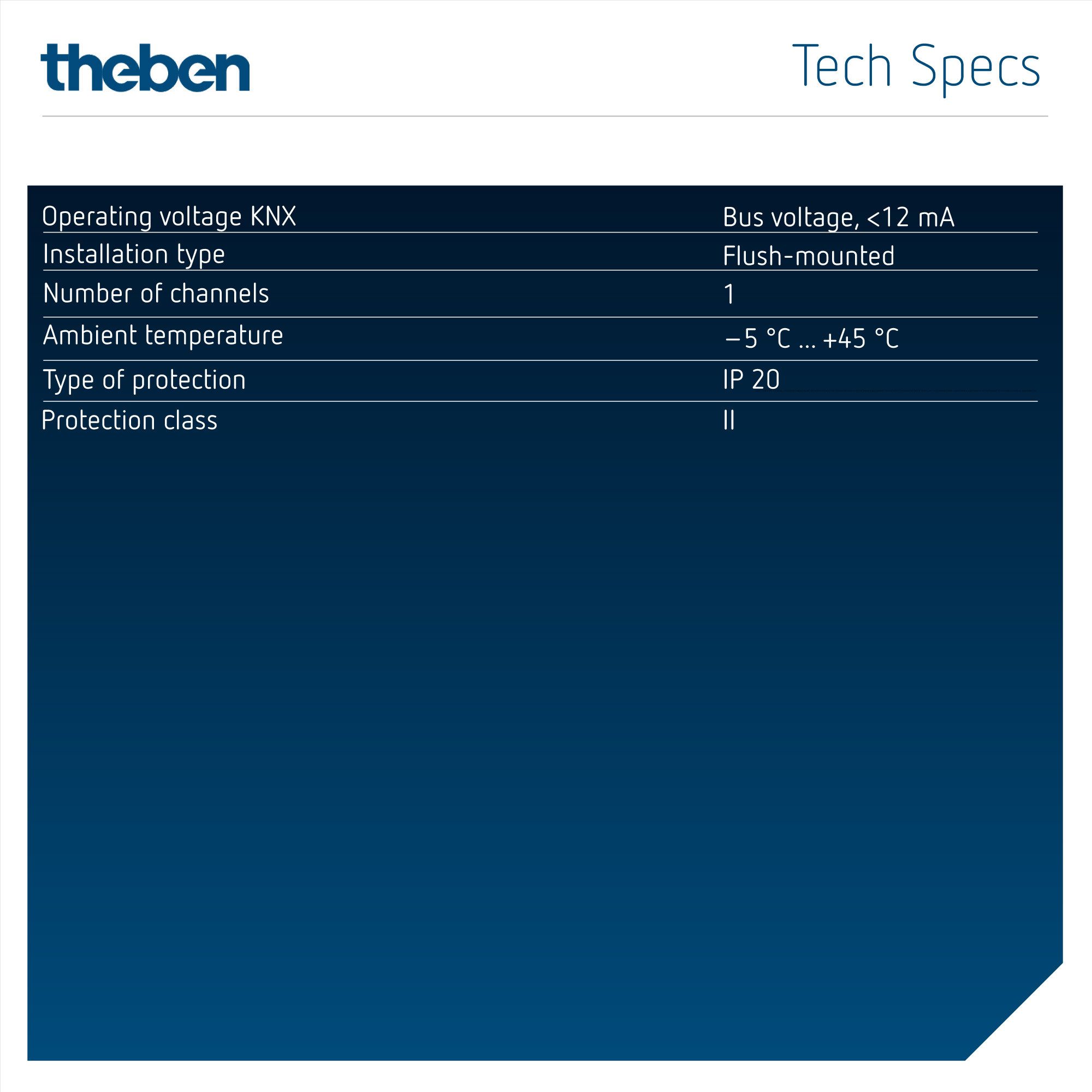 theben AC IR1 KNX Smart-Home-Steuerelement, Split Unit Gateway, IR-Steuerung, Klimageräte, KNX TP