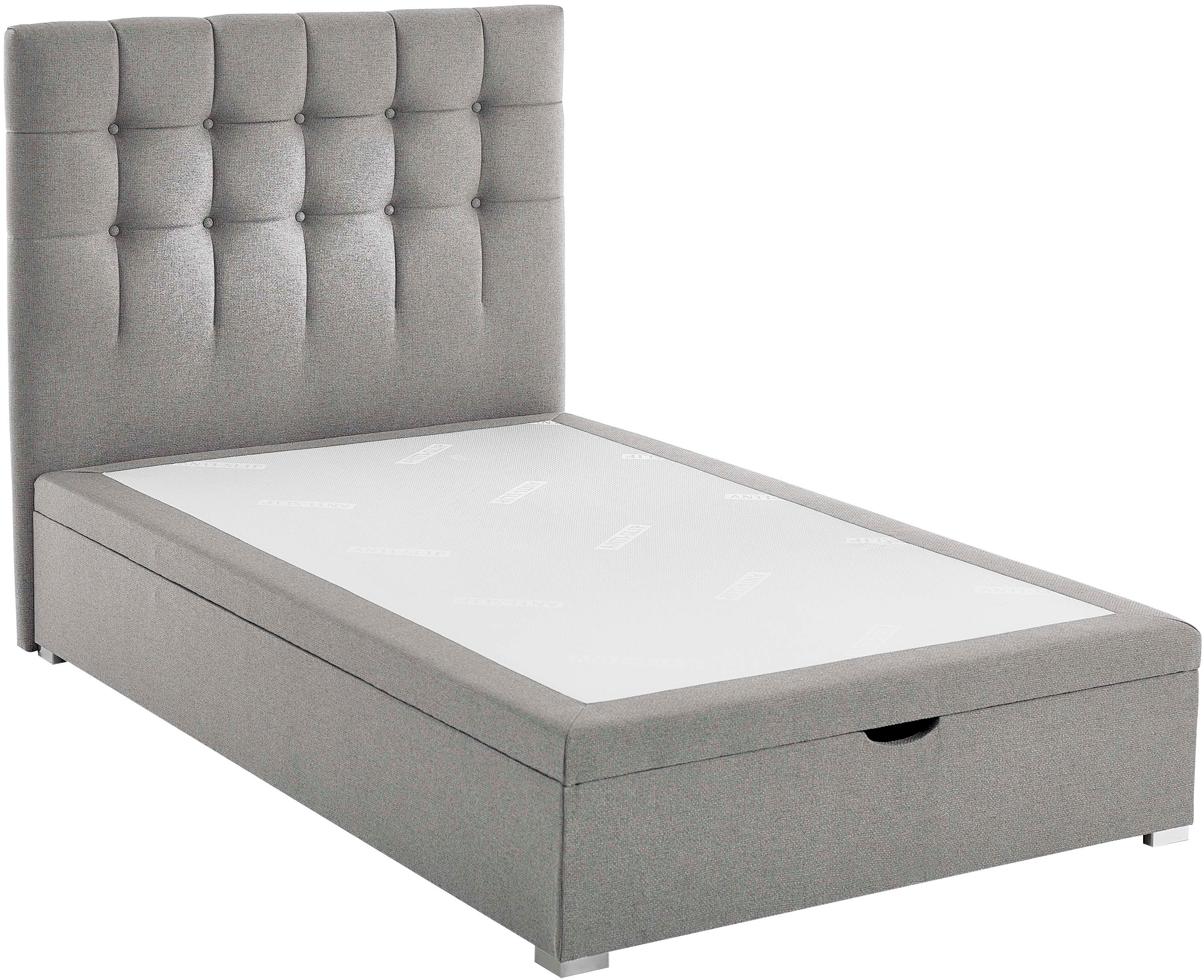 ATLANTIC home collection Boxbett Riona, erweiterbar zu Doppel- und Familienbett, wahlweise mit 120x200cm Taschen-Federkernmatratze oder ohne Matratze
