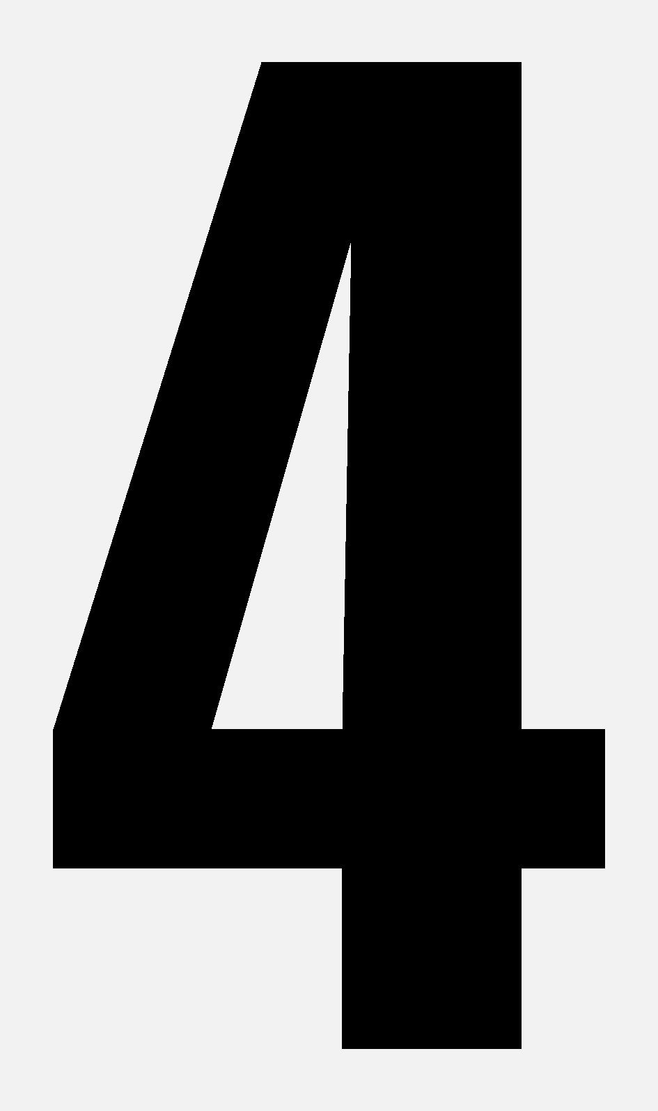 Wichelhaus Hausnummer selbstklebende Buchstaben und Ziffern, extra dick 12 cm