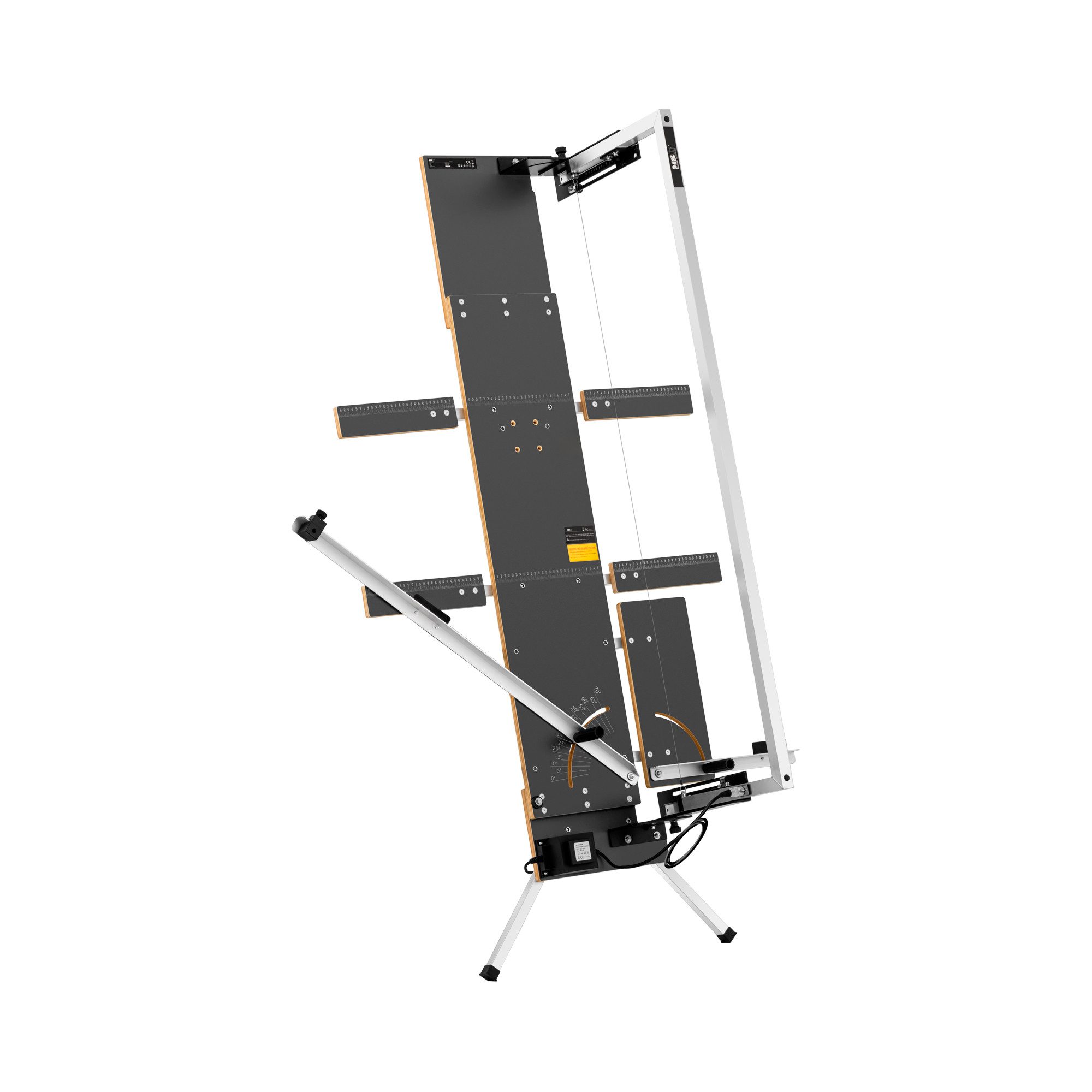 MSW Heißdrahtschneider Styroporschneider 1300 mm/ 350 mm Styroporschneidegerät Auflagenfläche, 230 V - 50 / 60 Hz in V