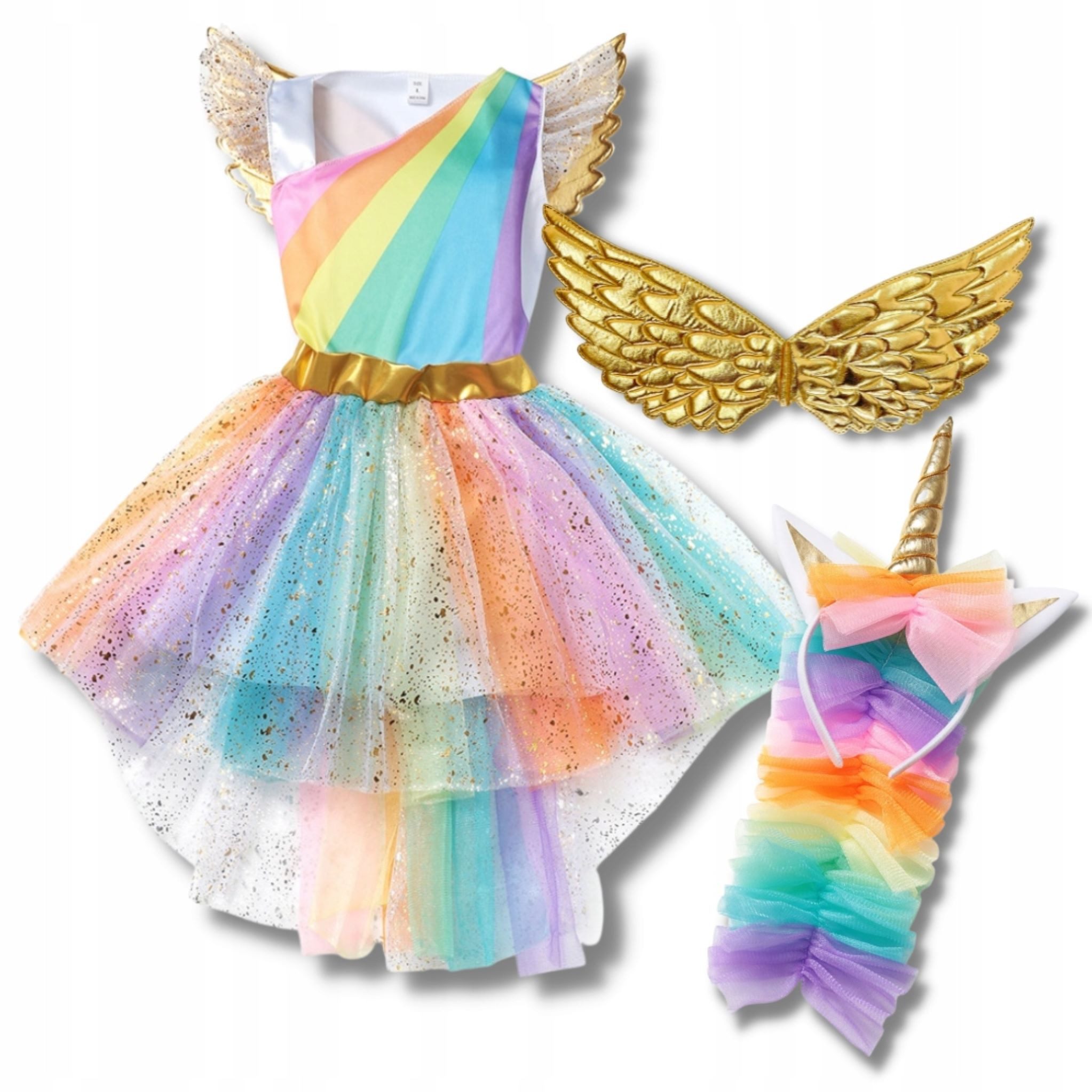 4BABY Kostüm Einzigartiges Einhorn Prinzessin Kostüm Set (Размер 98-110)