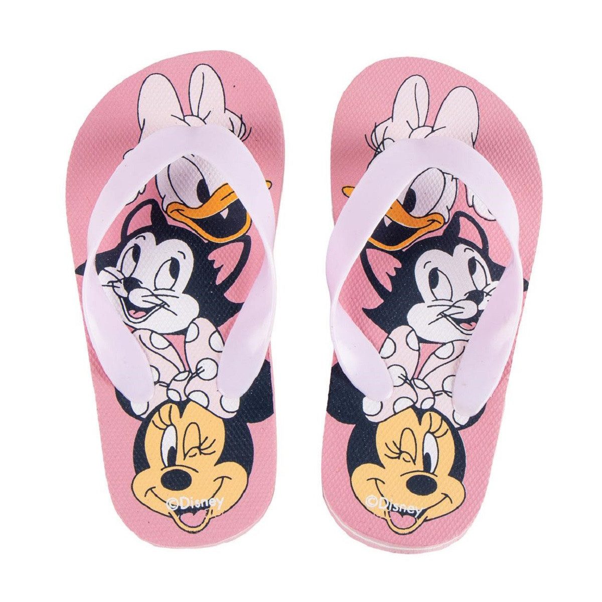 Disney Minnie Mouse Kindersandalen Leichte Sommerschuhe Flip Flops Sandale
