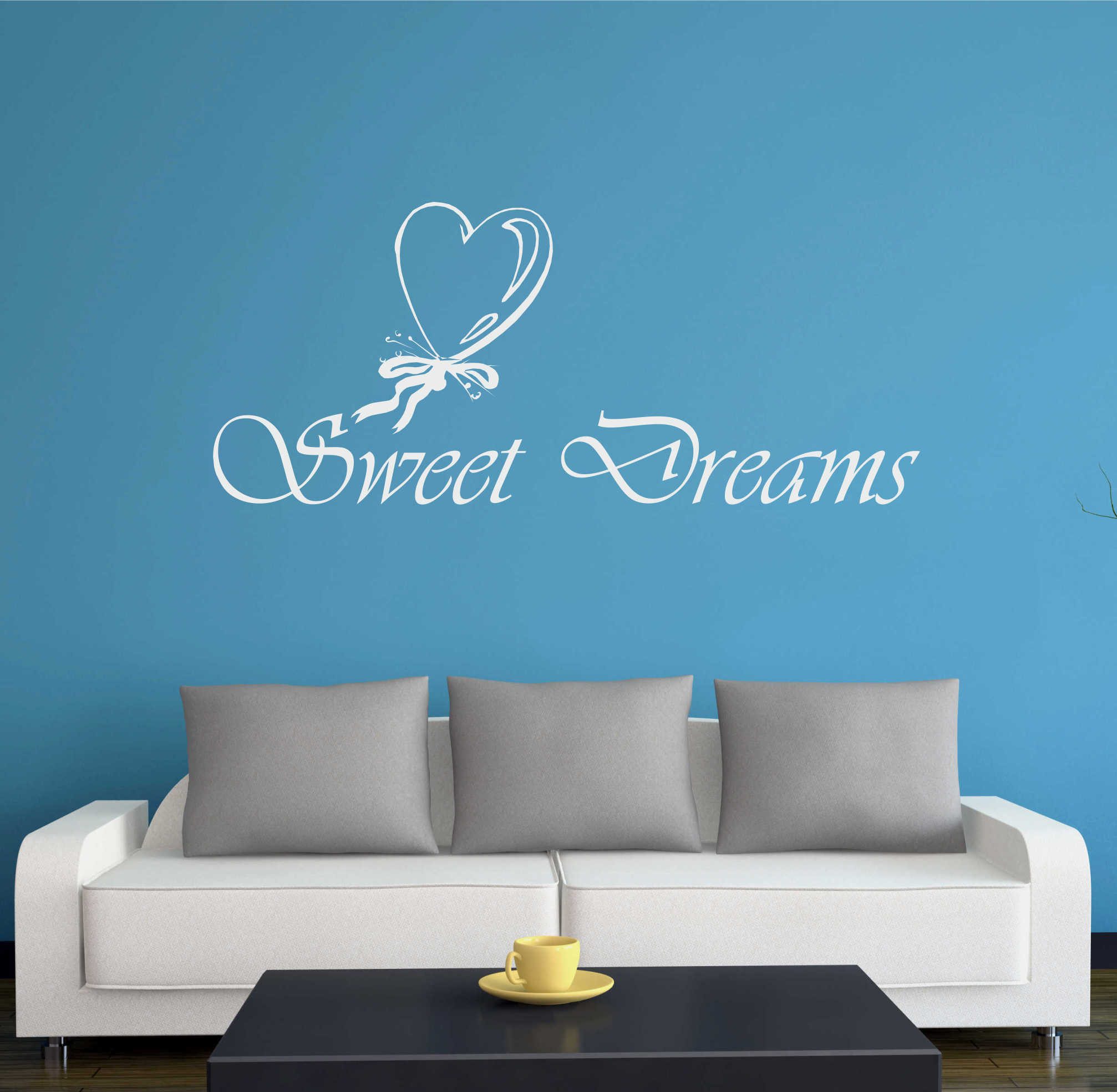 INDIGOS UG Wandtattoo Wandtattoo - Wandaufkleber - w030 Sweet Dreams