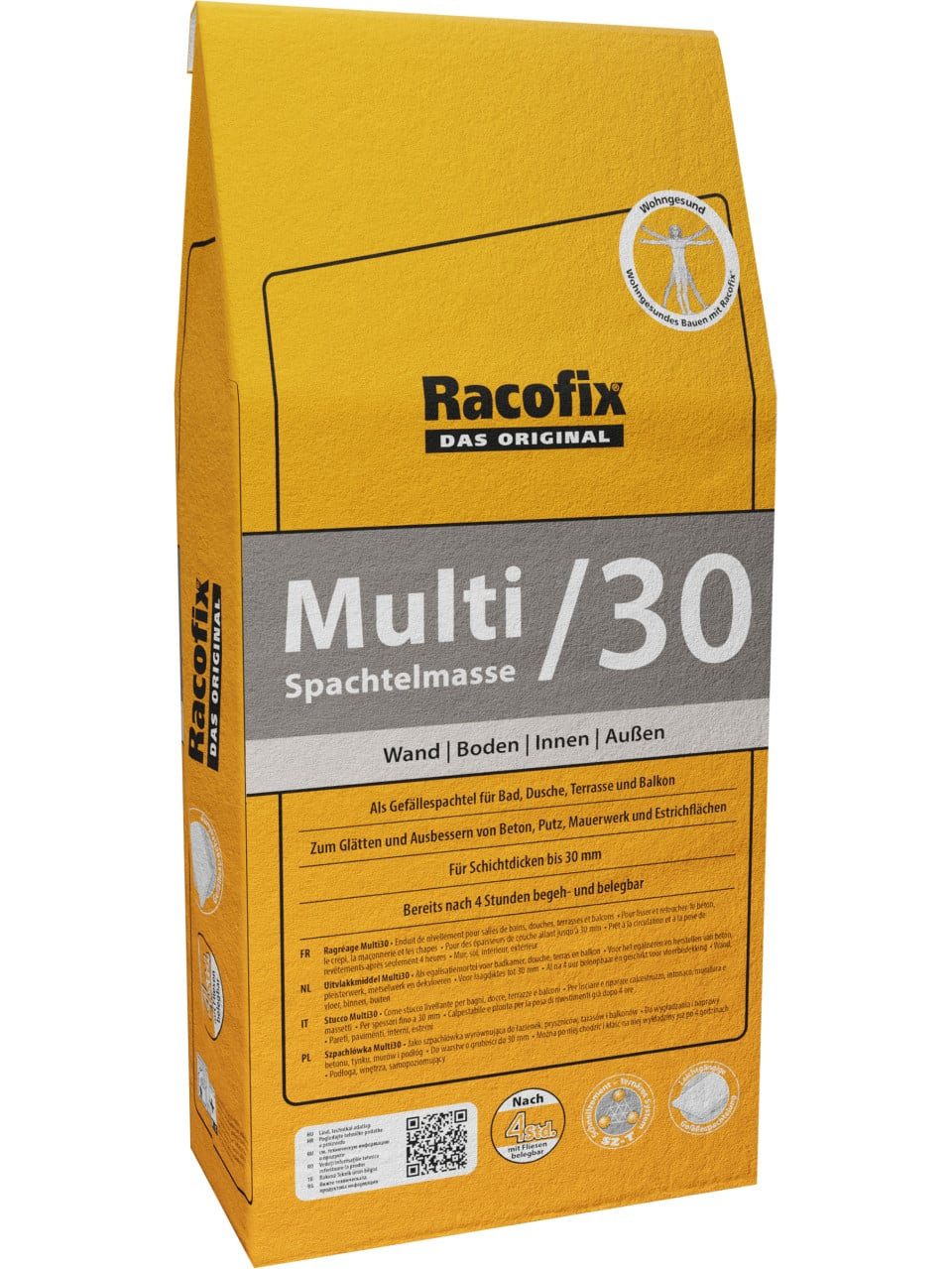 Aco Spachtelmasse Racofix Spachtelmasse Multi30 5 kg grau