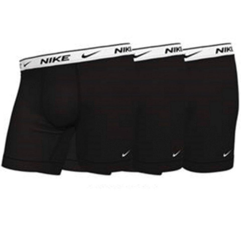 NIKE Underwear Boxer Nike Dri-FIT Essential Cotton Stretch (Set, 3-St., 3er- Pack) mit Logo auf dem Taillenbund
