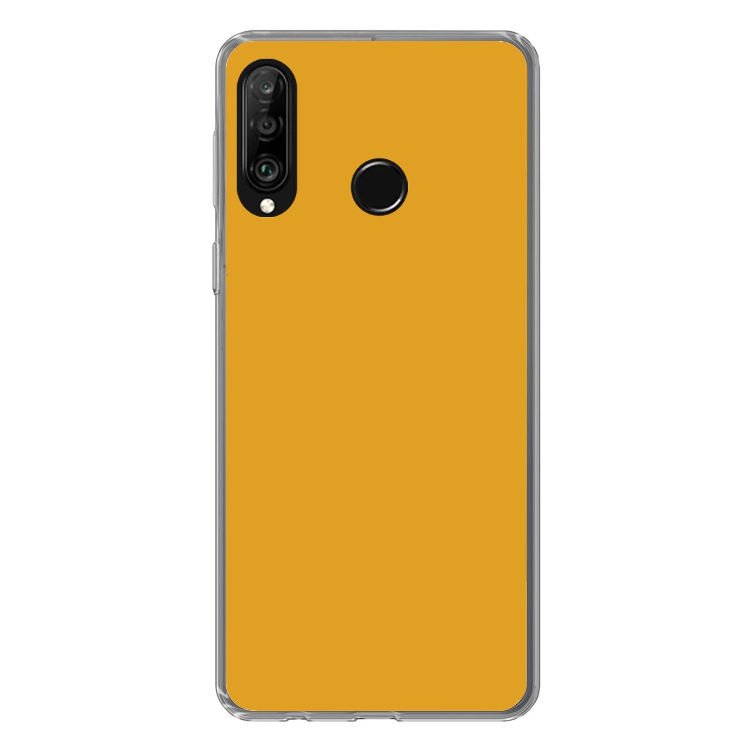 Handyhülle für Huawei P30 Lite Ockergelb - Herbst - Interieur