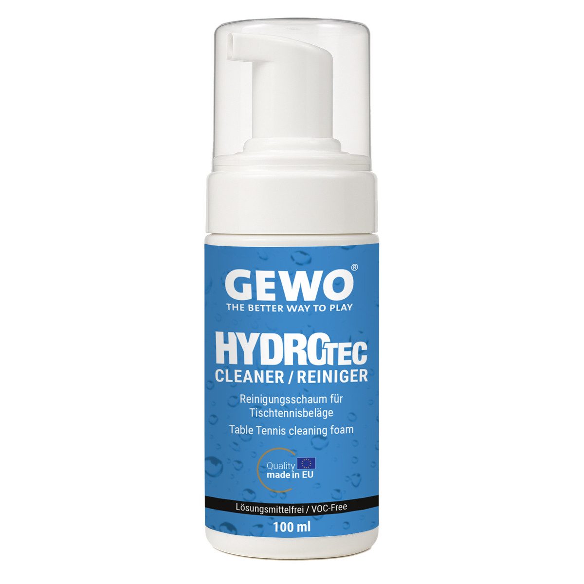 Gewo Tischtennisschläger Reinigungsschaum HydroTec 100 ml