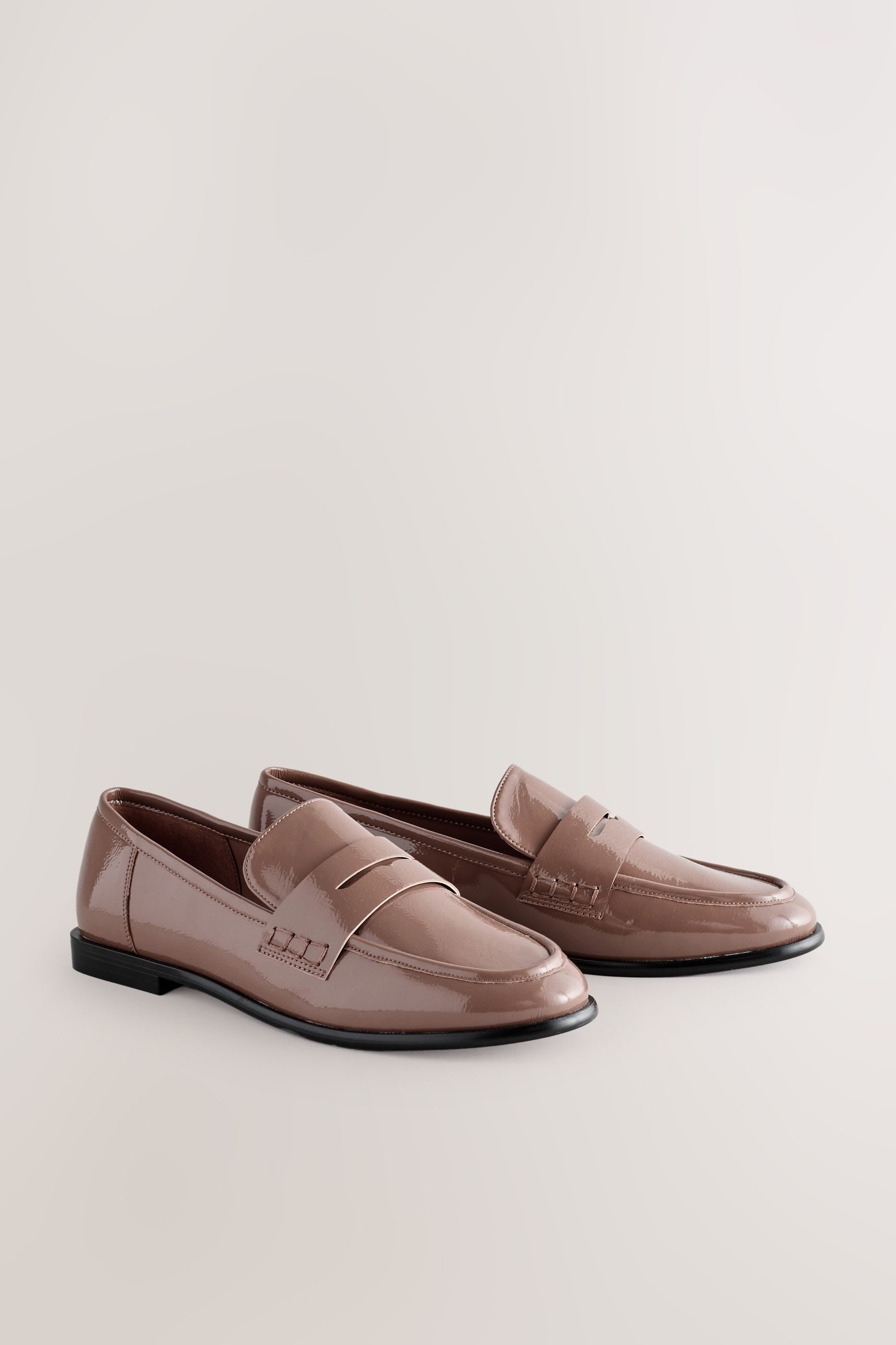 Next Forever Comfort® runde, schmale Loafer günstig online kaufen