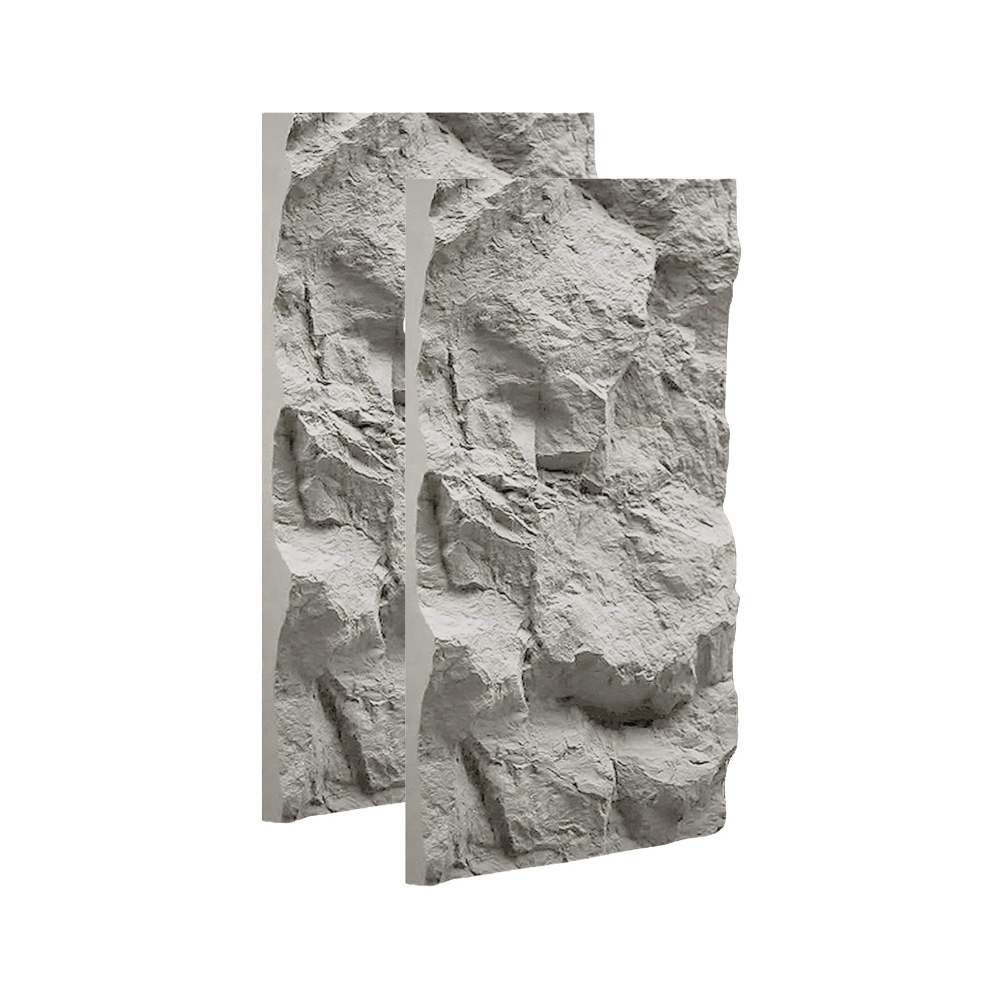 IZODEKOR 3D Wandpaneel PU Steinoptik 60x120 cm, 5 cm dick, Wandverkleidung Innen, BxL: 60x120 cm, 0,72 qm, (0,72 m) 3D Steinoptik, wasserfest, einfache Selbstmontage, wetterbeständig