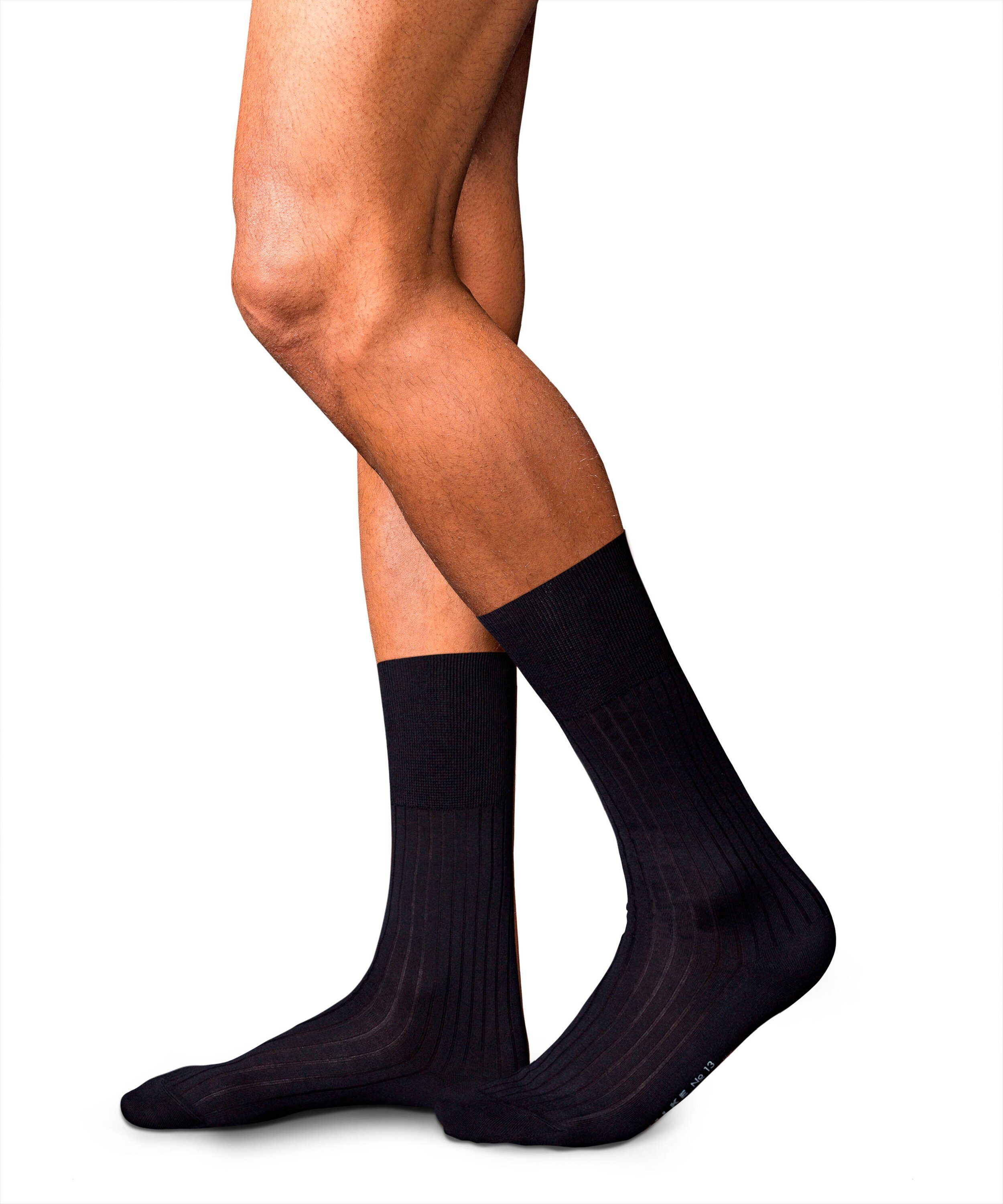 FALKE Socken Finest (1-Paar) (6370) 13 Cotton Piuma No. dark navy