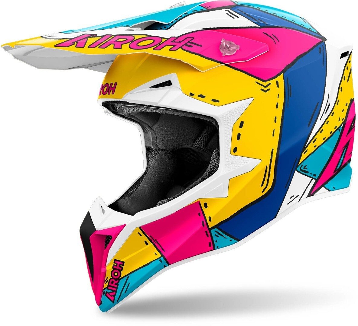 Airoh Motocrosshelm Wraaap Paint Motocross Helm