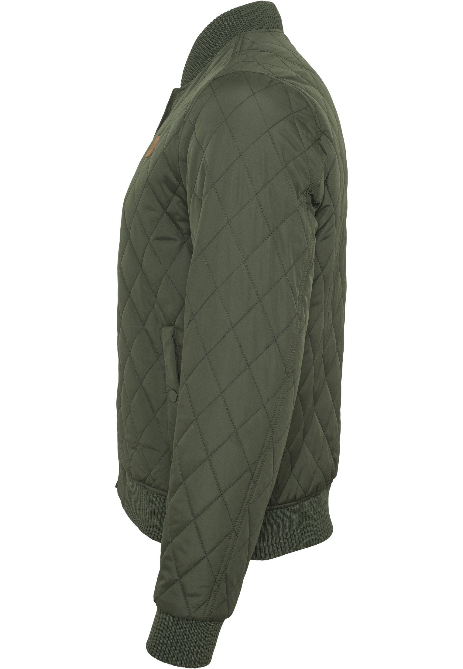 (1-St) Nylon URBAN Outdoorjacke olive Diamond Herren Jacket CLASSICS Quilt Boys
