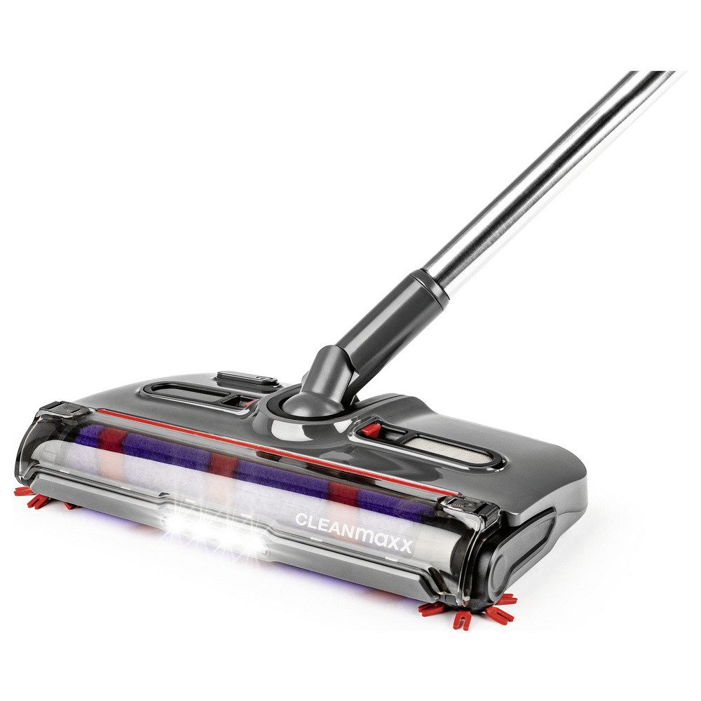 CLEANmaxx Dampfreiniger CleanMaxx Akku-Besen 16662 15 W Grau