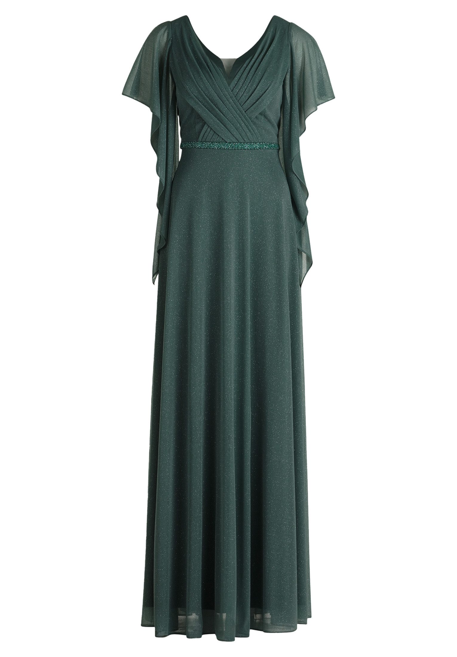 Vera Mont Abendkleid Damen Abendkleid im Glitzer-Look Falten günstig online kaufen
