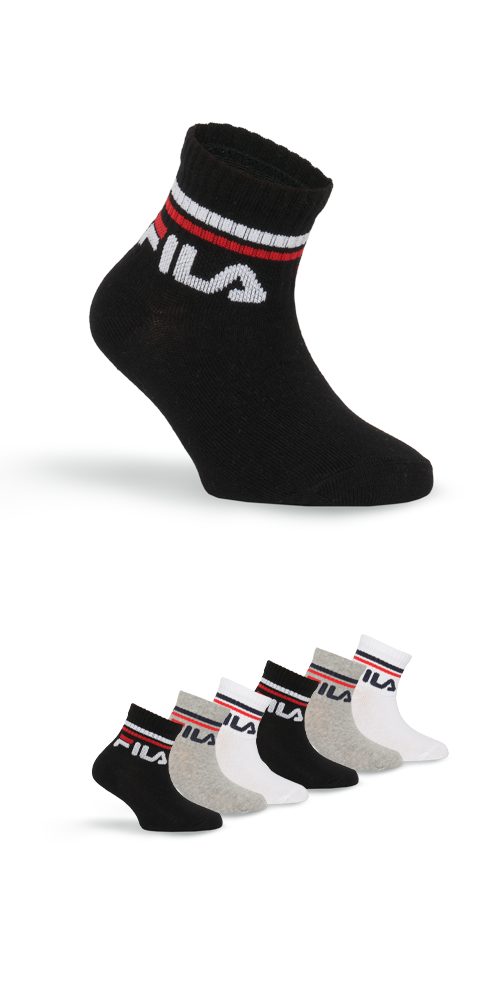Kurzsocken JUNIOR UNISEX QUARTER PLAIN SOCKS