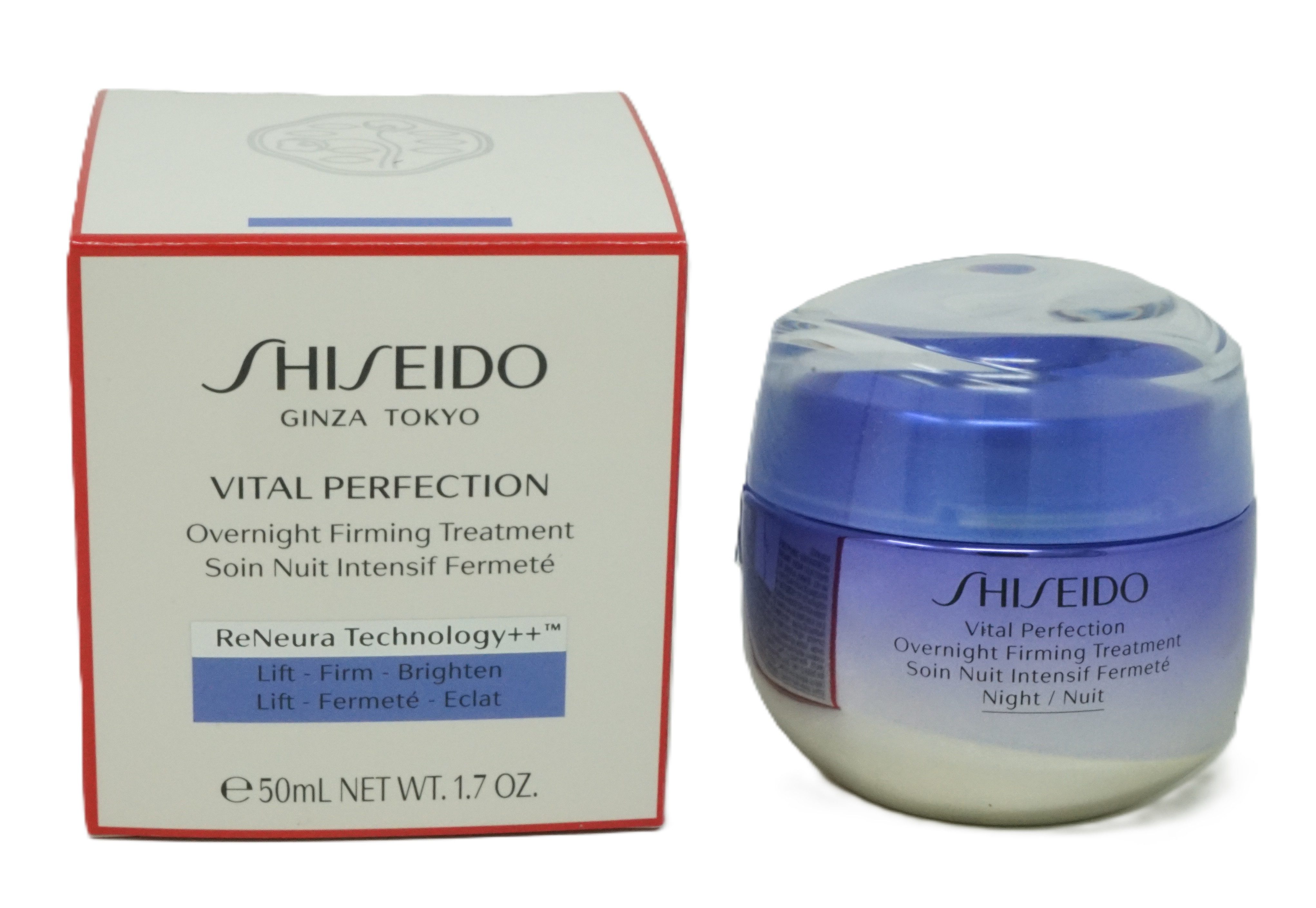 SHISEIDO Gesichtsgel Shiseido Ginza Tokyo Perfection Overnight Firming Treatment 50 ml