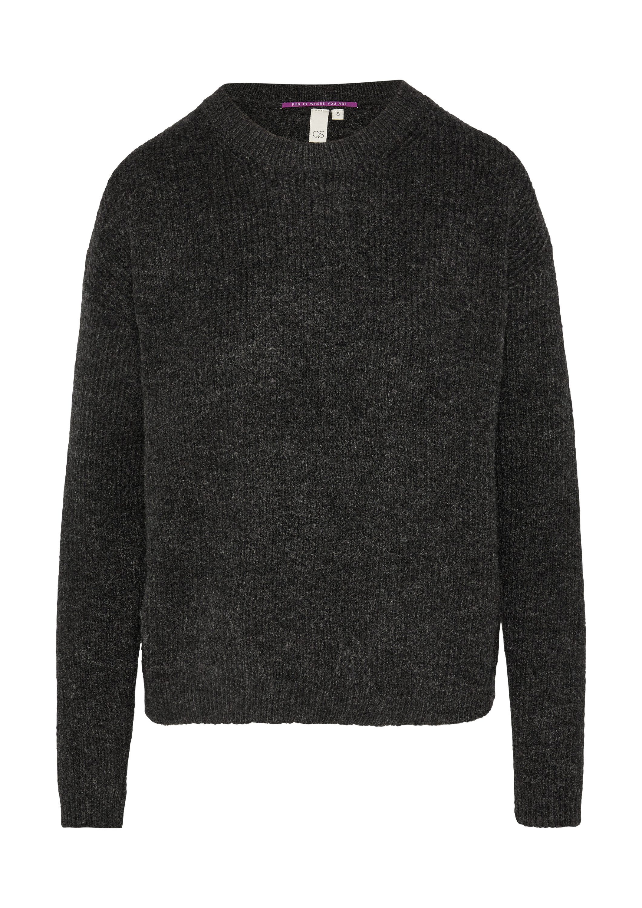 QS Longpullover Strickpullover (1-tlg) günstig online kaufen