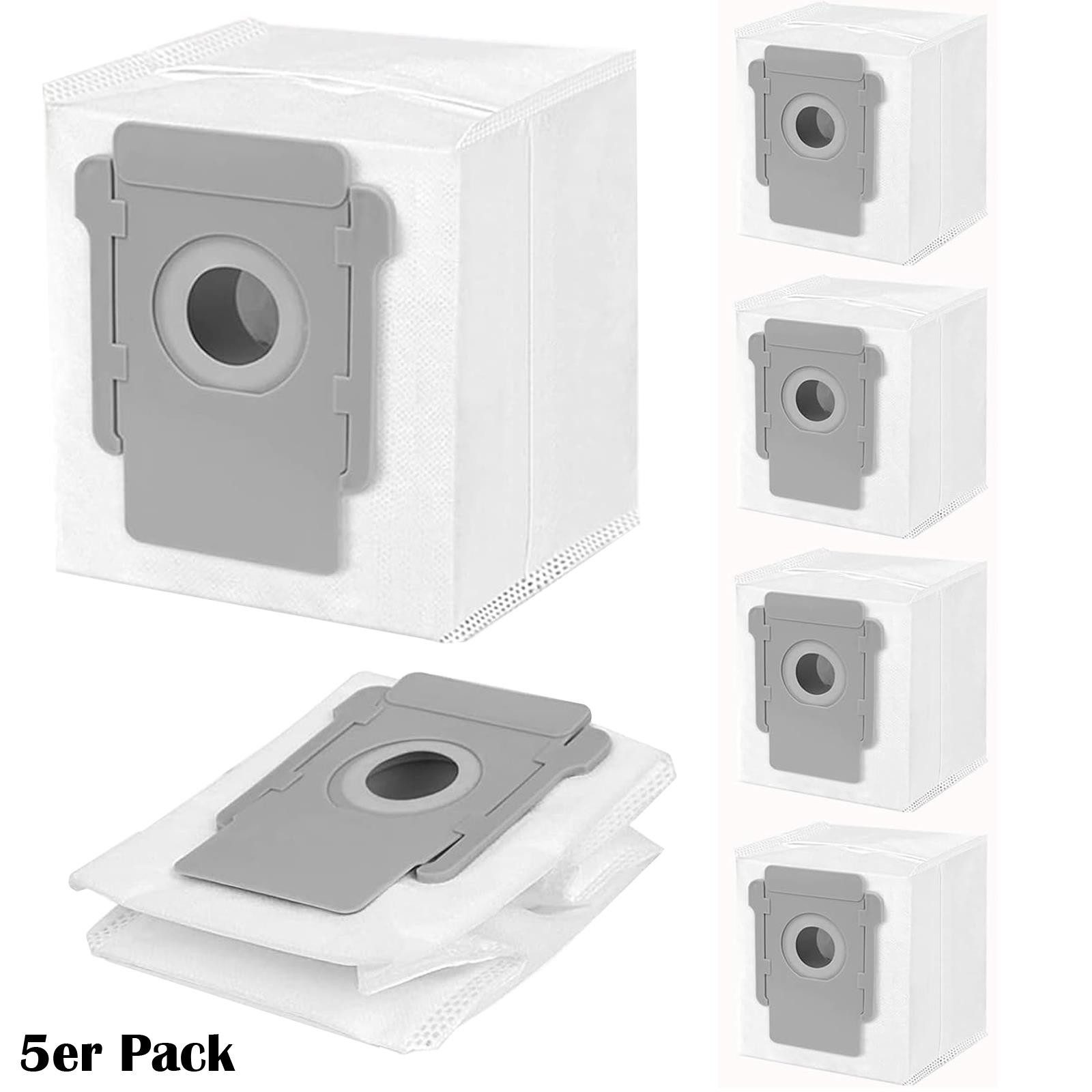 VERCO Staubsaugerbeutel Staubbeutel für iRobot i7 / i7 Plus, passend für Für iRobot, 5 St., Ersatz Staub Beutel für die Absaug Basis Station