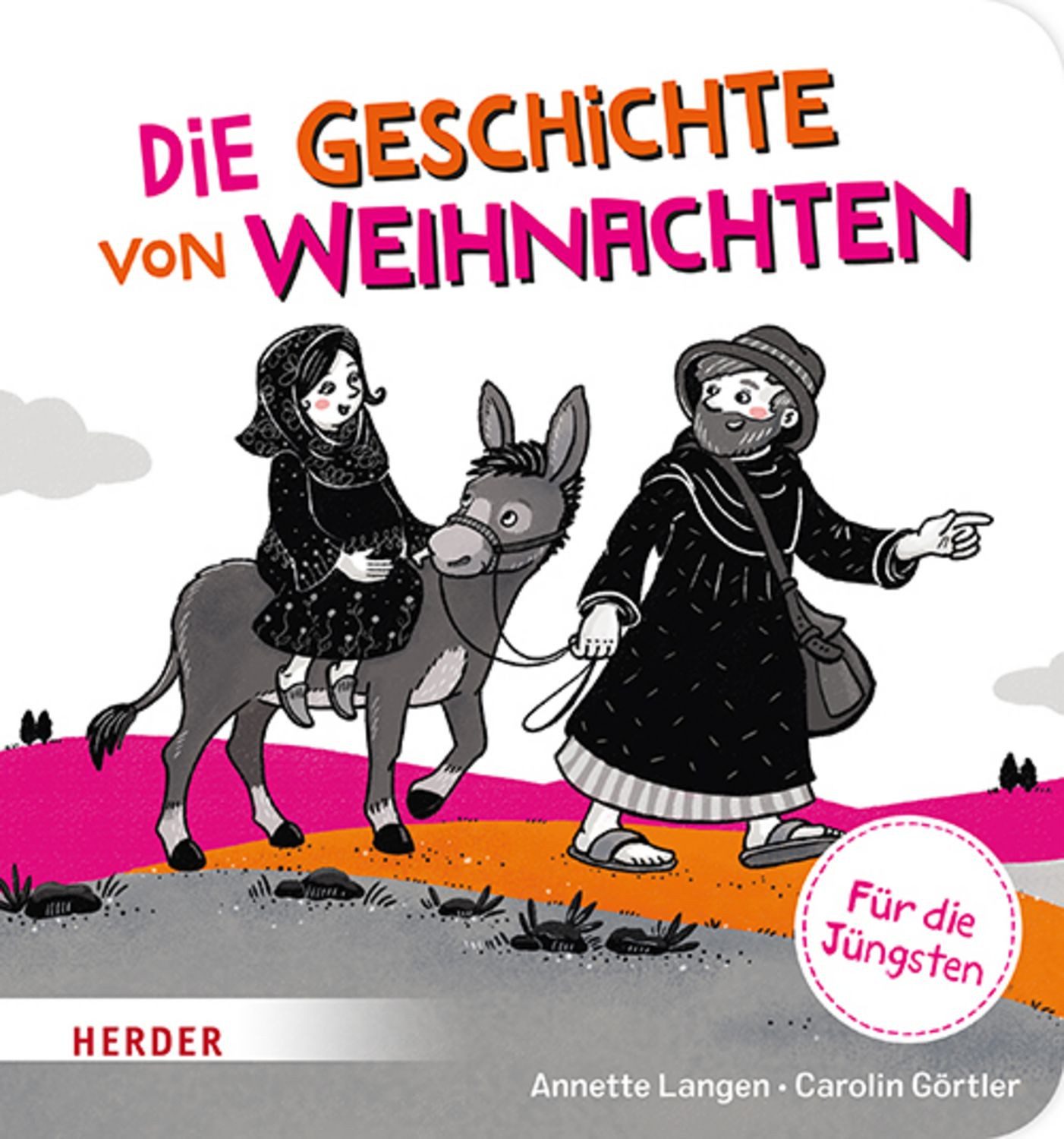 Die Geschichte von Weihnachten Kontrastbuch (Pappbilderbuch) / Annette Langen