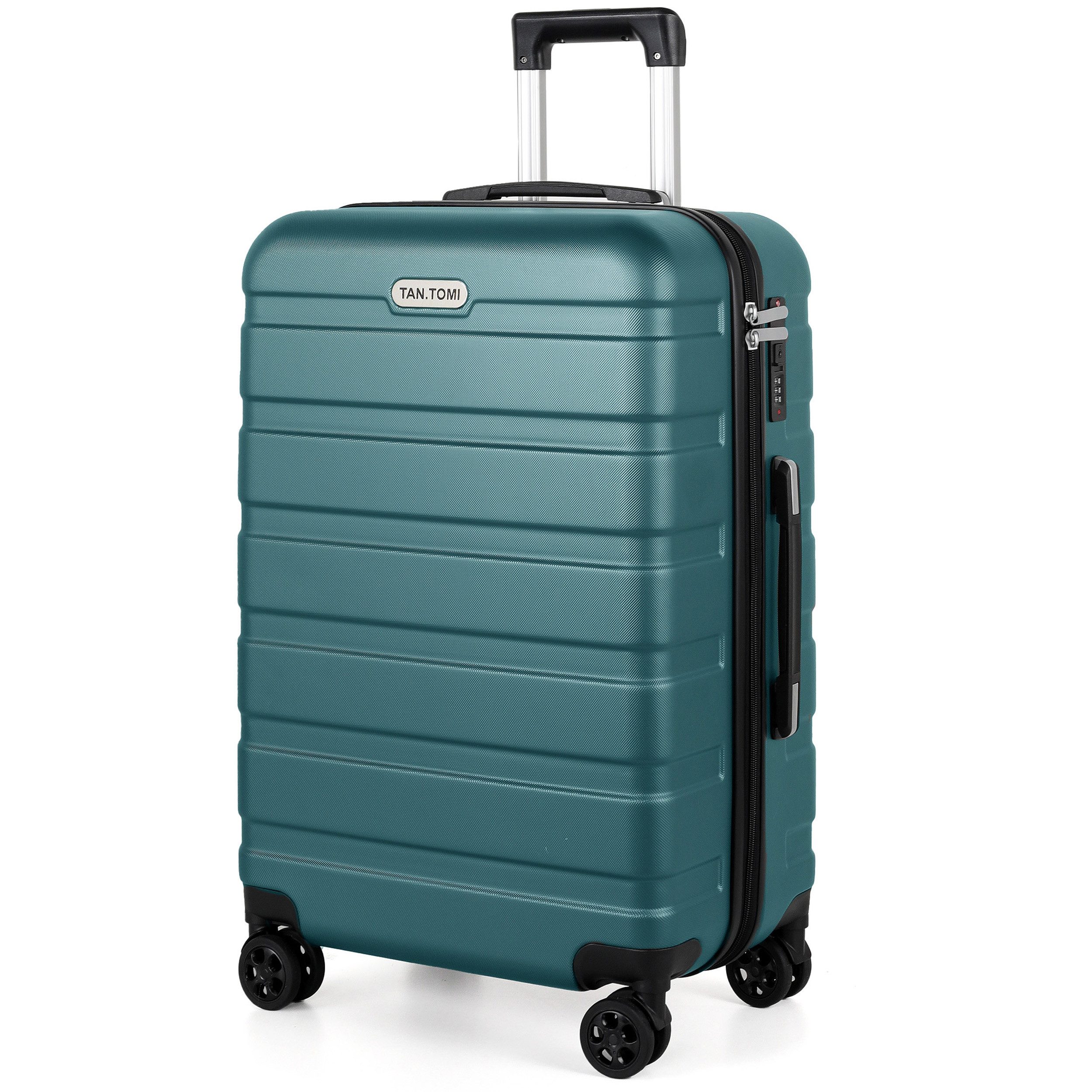 TAN.TOMI Handgepäckkoffer Koffer Hartschale Leicht Reisekoffer ABS Geräumig günstig online kaufen