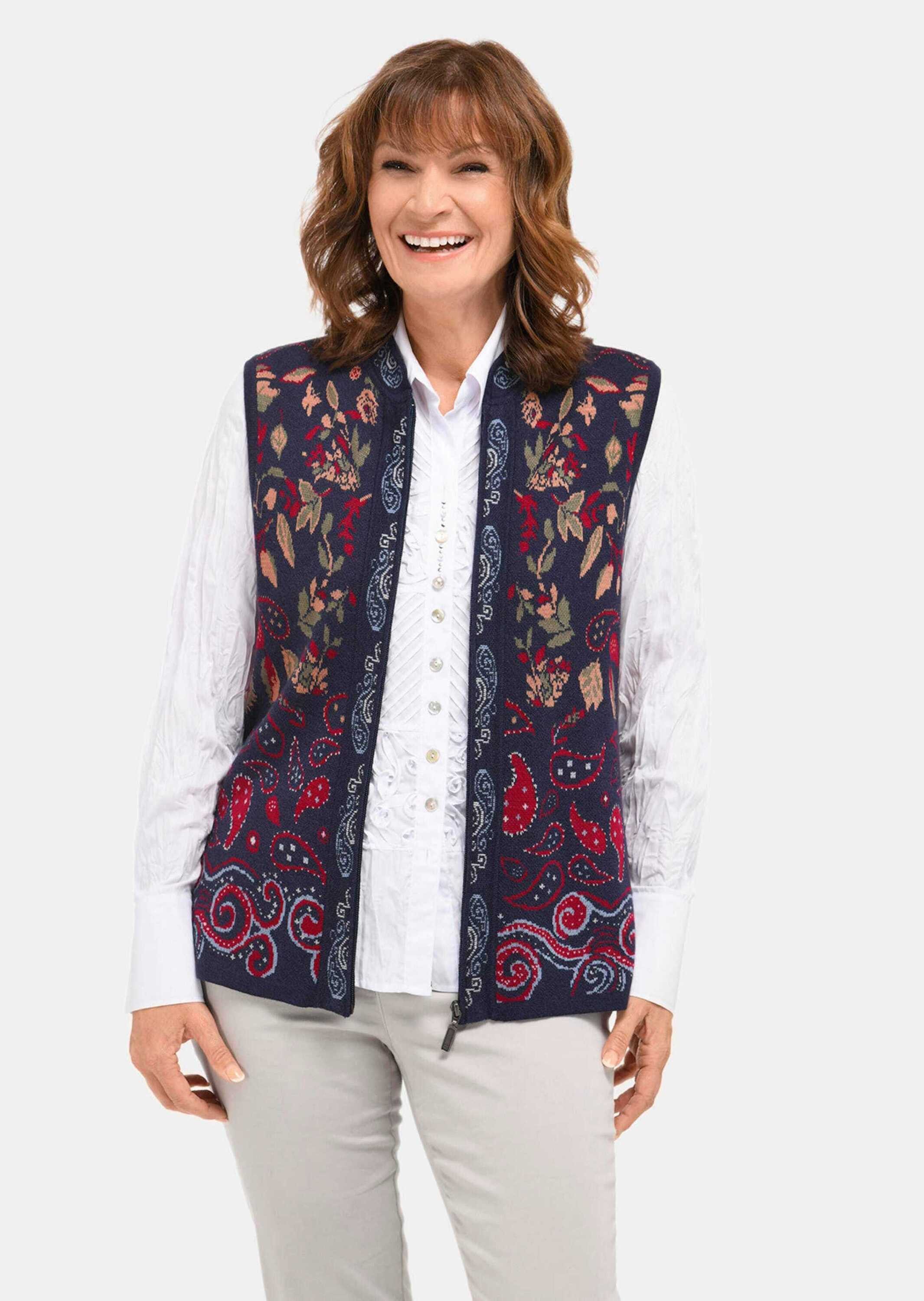 GOLDNER Strickweste Kurzgröße: günstig online kaufen