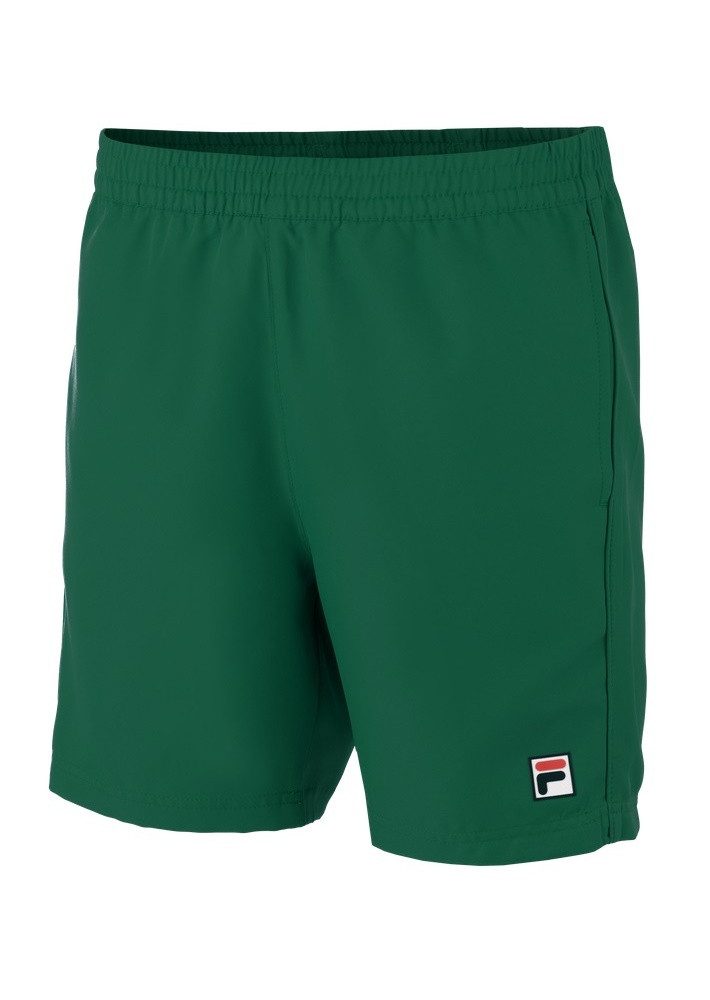 Fila Шорты Tennishose Leo (100% Polyester) kurz grün Herren