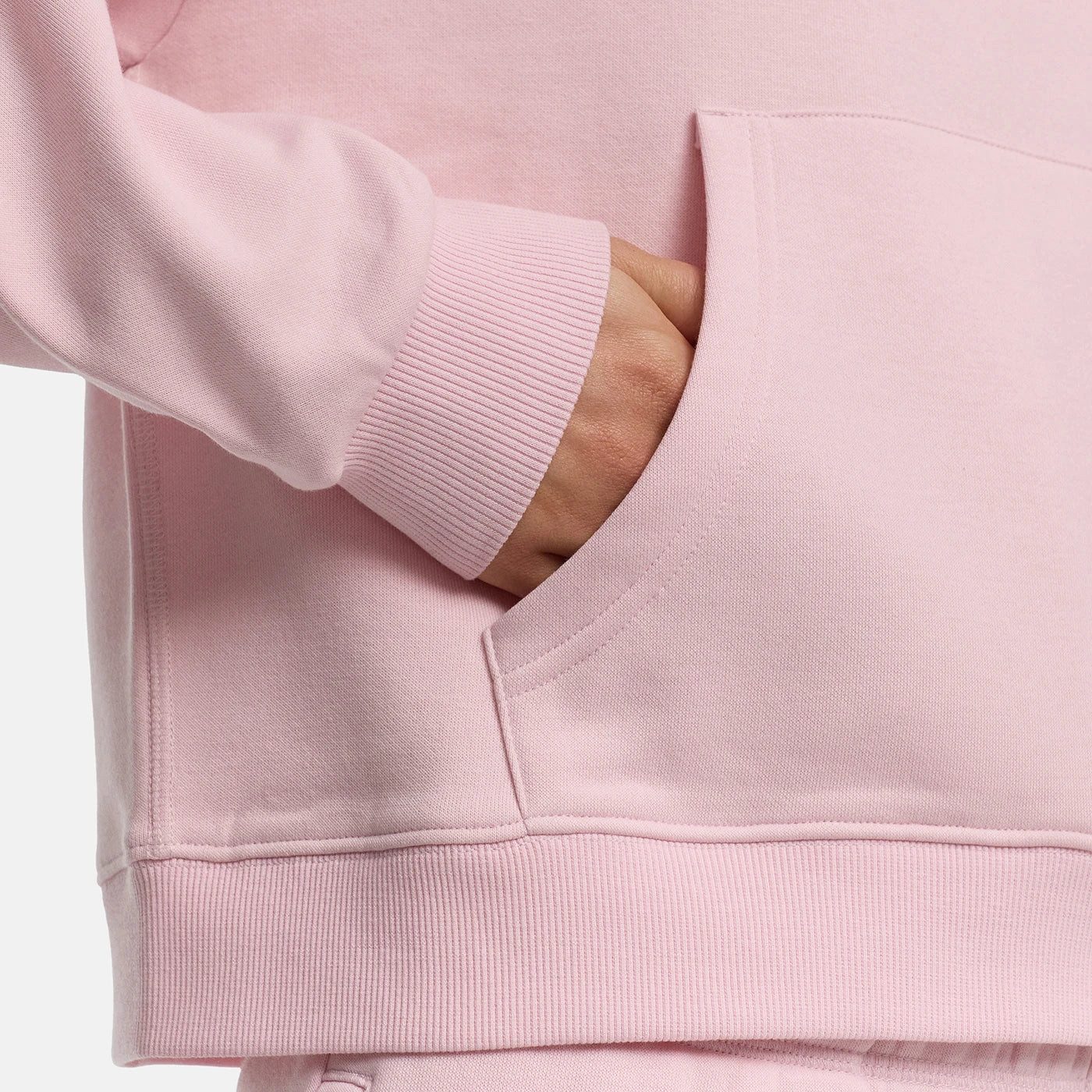 cfab Hoodie Everyday Relaxed Fit Classic Hoodie-Baby Pink-L (1-tlg)