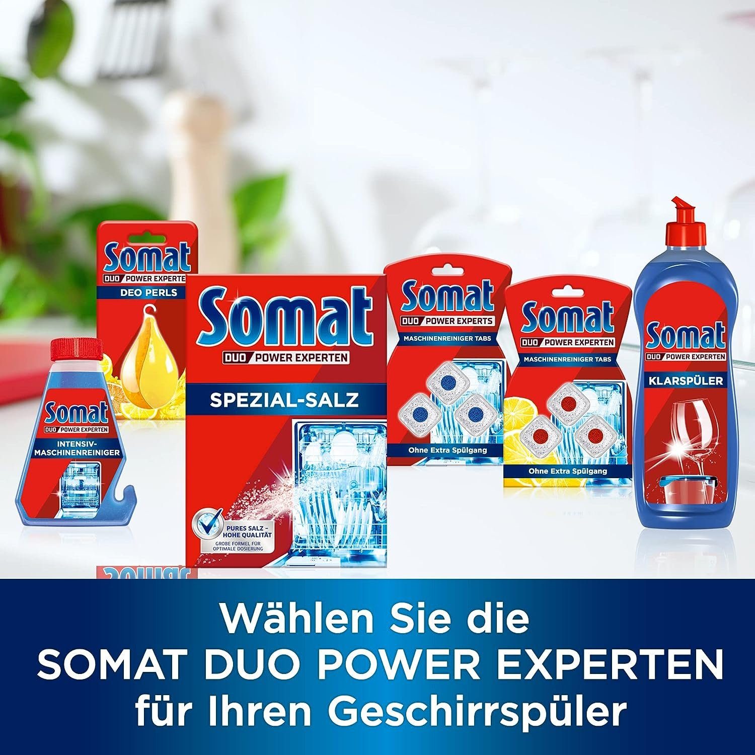 Haushaltshobel Somat Spezial-Salz, 4er Pack (4 x 1.2 kg)
