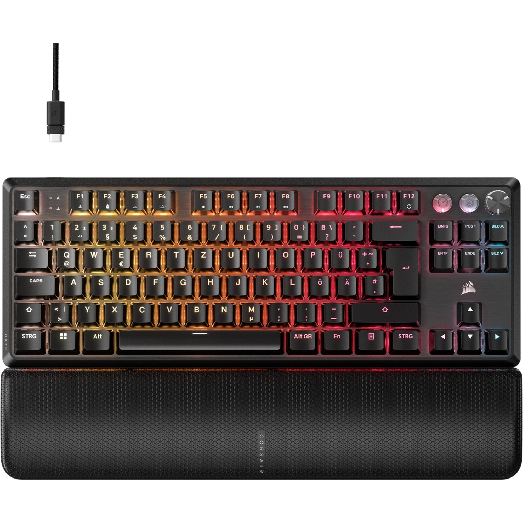 Corsair Corsair K70 PRO TKL, Gaming-Tastatur Tastatur