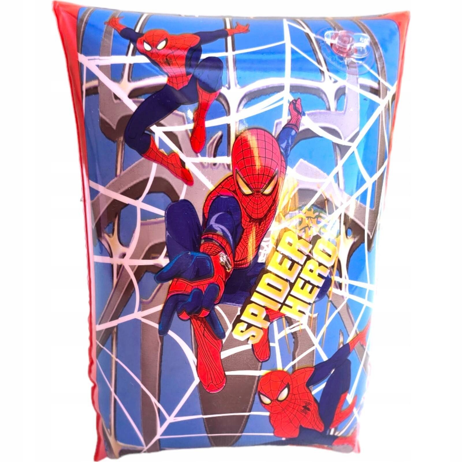 Festivalartikel Schwimmflügel Kinder-Schwimmflügel Spider-Man, PVC, für Pool und Strand, 15cm x 14cm