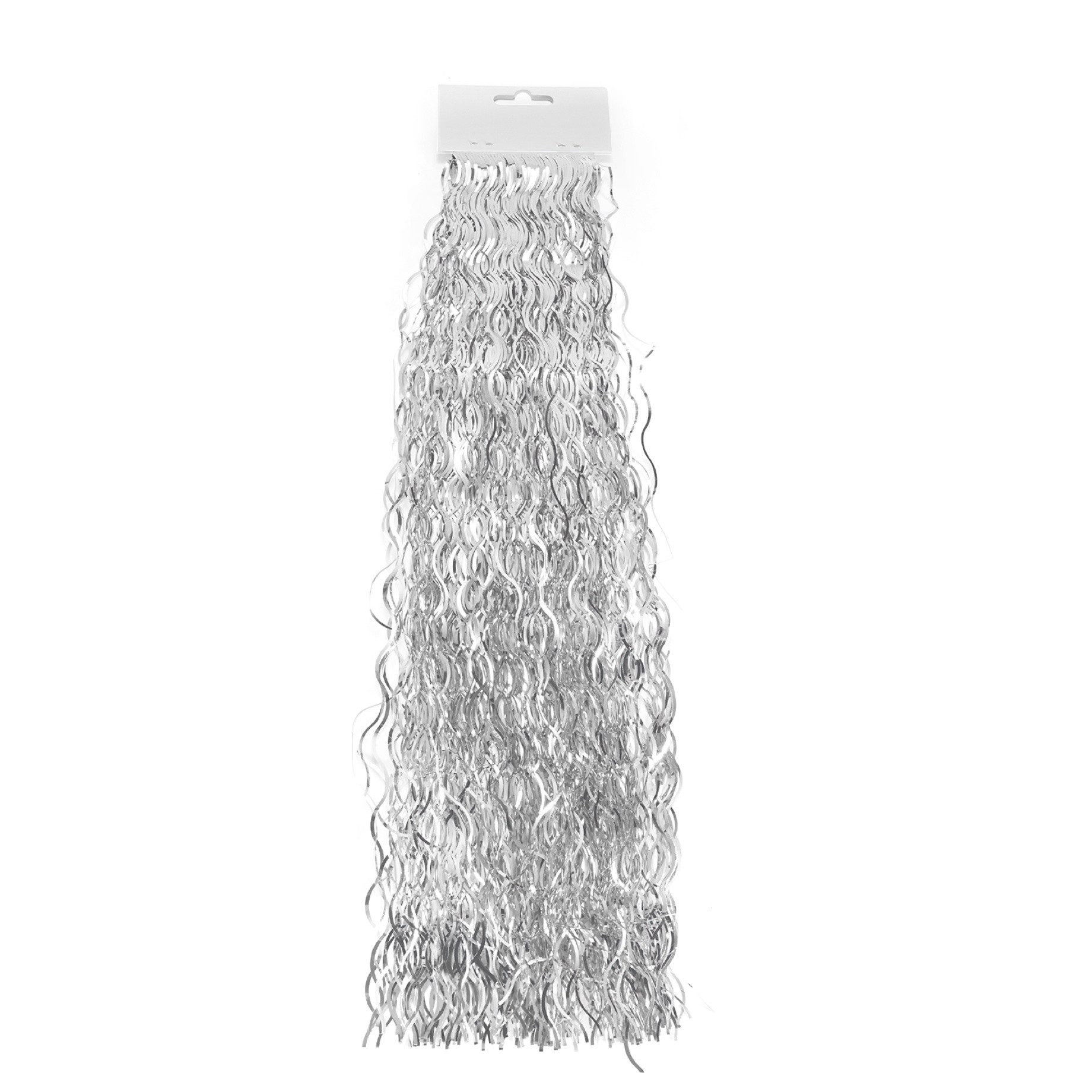 Weihnachtswunder® Lametta Lametta - täuschend echt - Deko Weihnachten Tannenbaum, 50 cm Länge