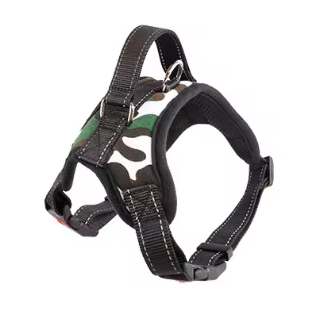 BestGoods Hunde-Geschirr Robustes Hundegeschirr aus Nylon günstig online kaufen
