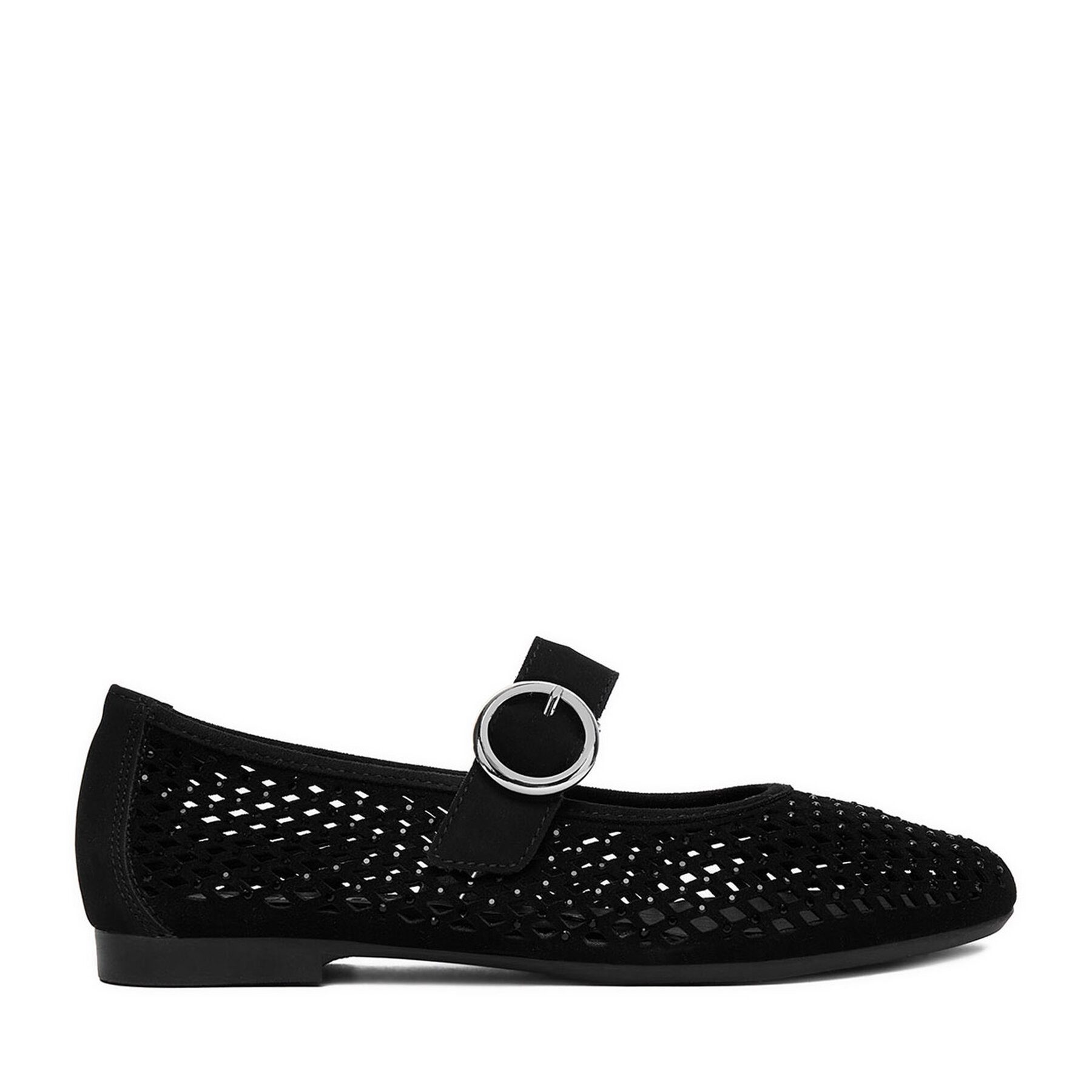 Remonte Remonte Damen-Ballerinas, Schwarz Ballerina