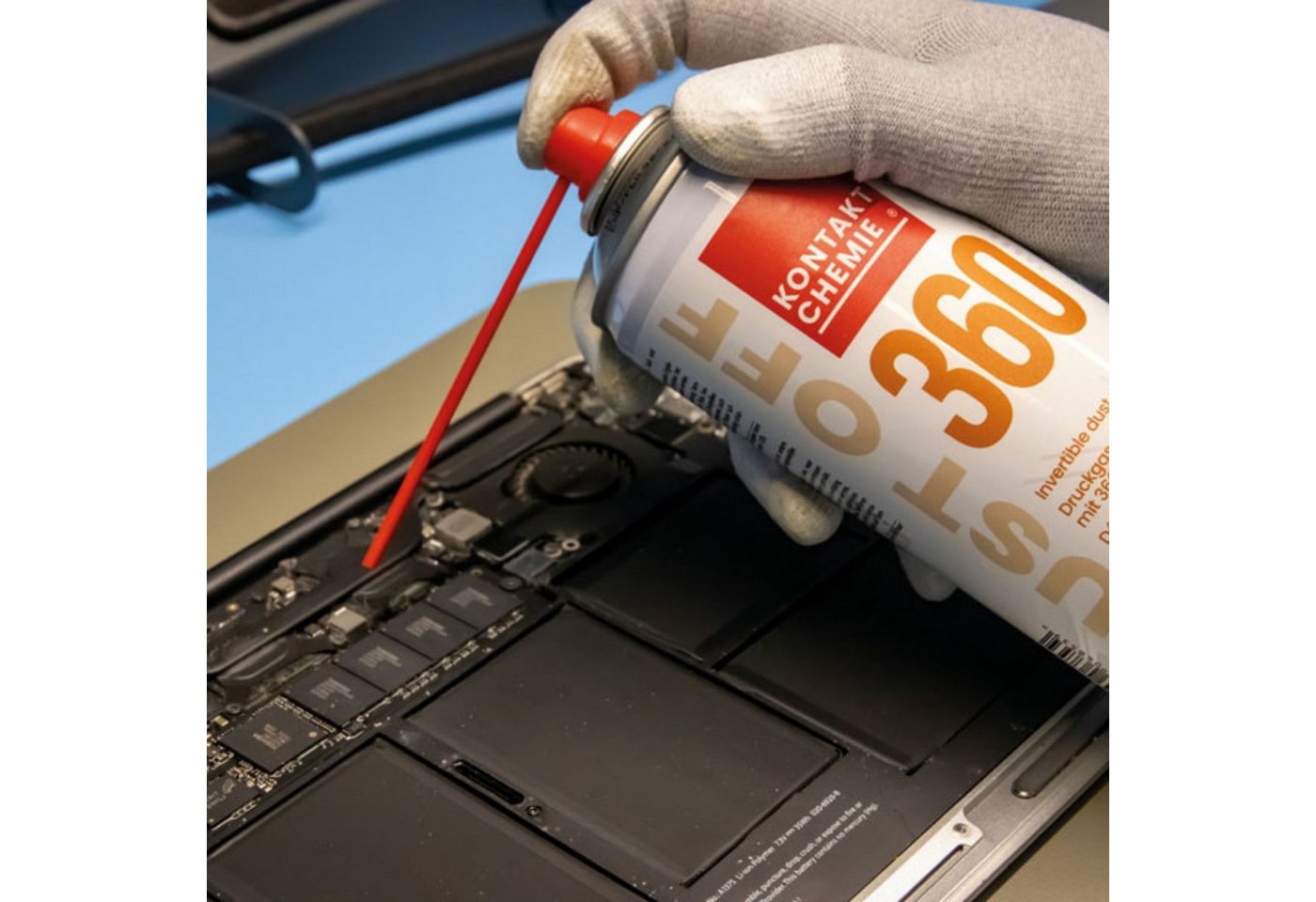 Thumbnail - KONTAKT CHEMIE Druckgas-Reiniger, DRUCKLUFT 360, 200ml Druckluftreiniger