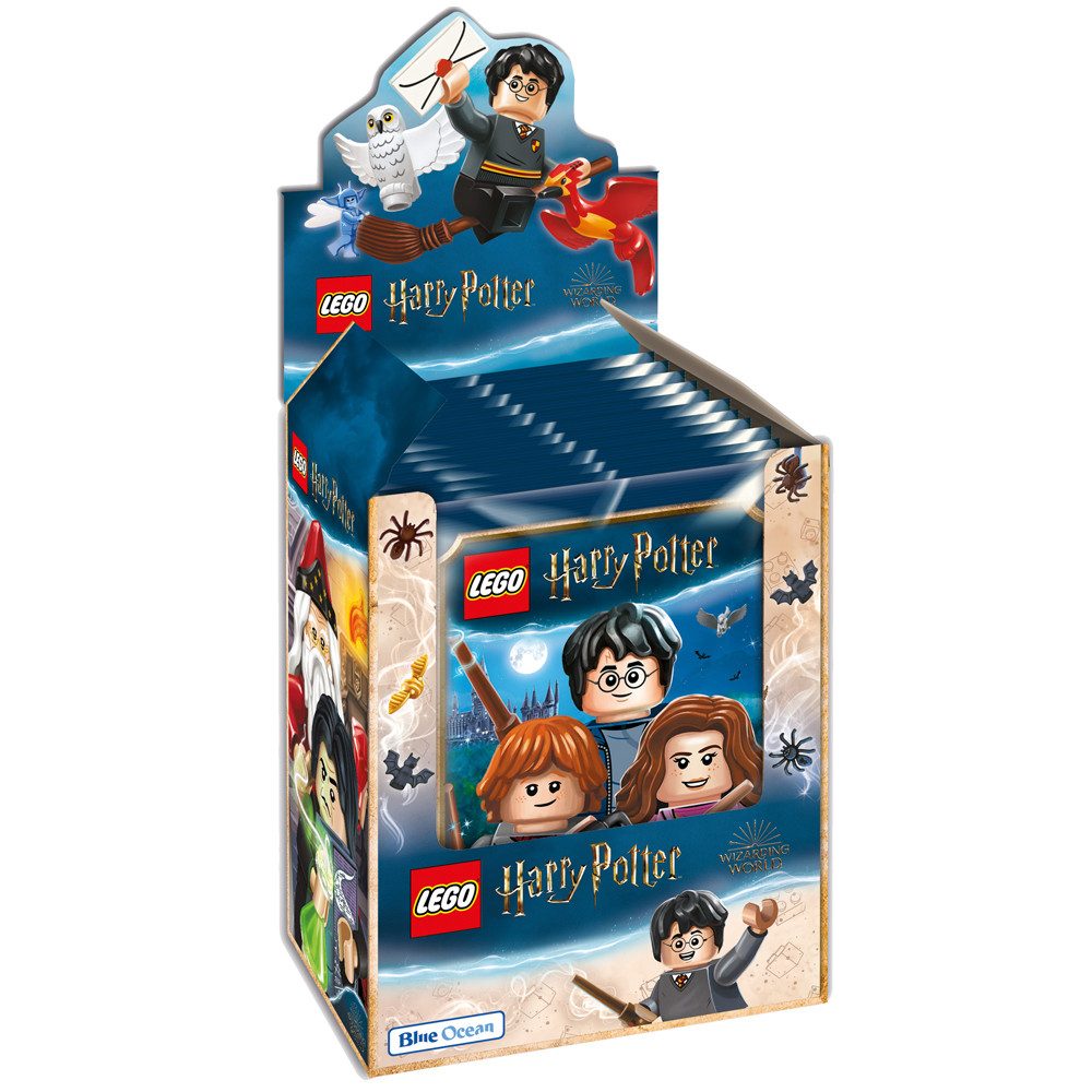 Harry Potter Sammelkarte LEGO Harry Potter Reise in die Zauberwelt Sticker 1 Display (36 Tüten)