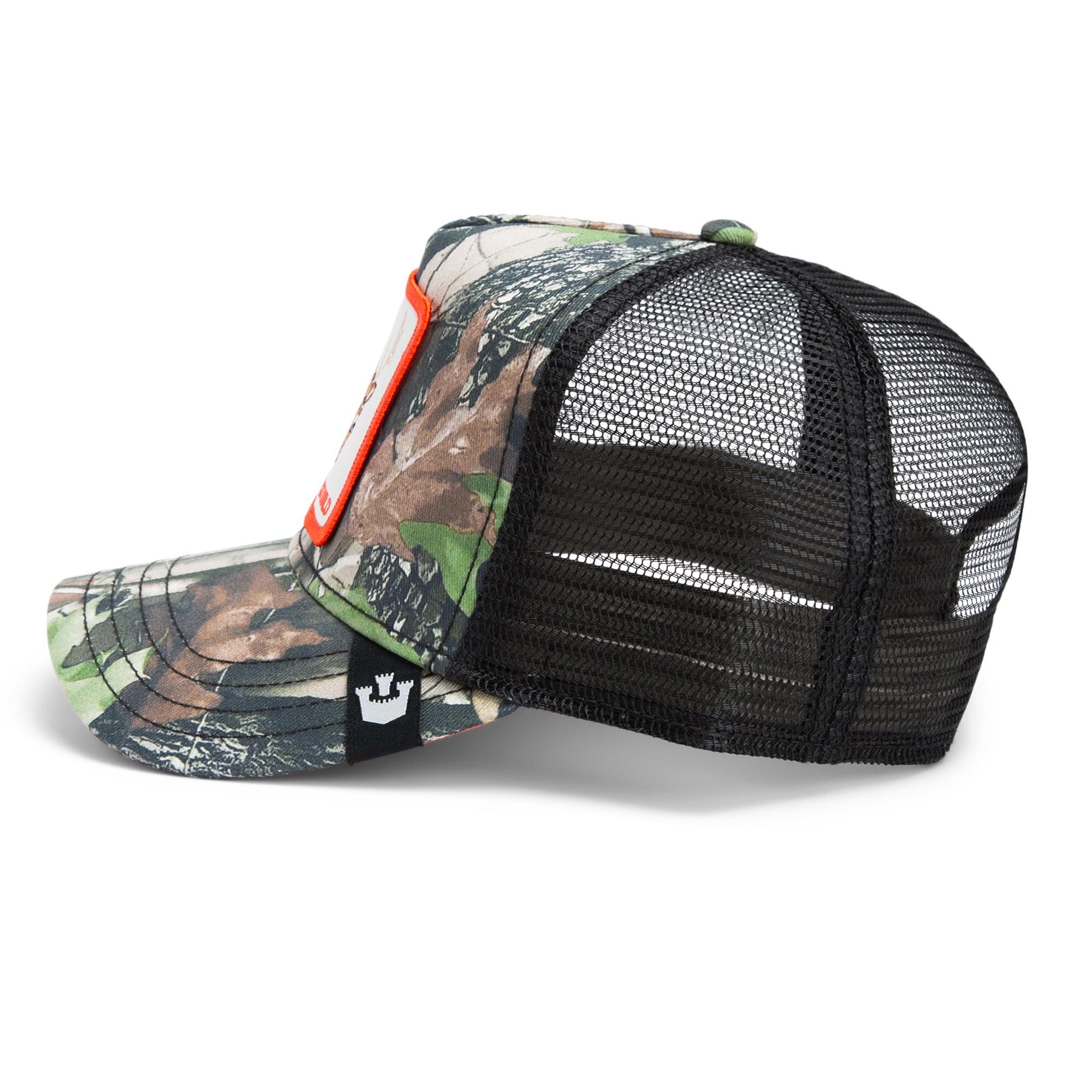 GOORIN Bros. Trucker Cap Goorin Bros. Spooked Trucker Cap Real Tree Camo (Basecap, Meshcap, Trucker Kappe)