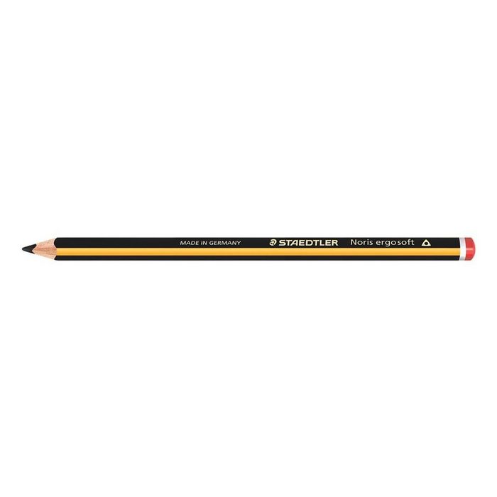 STAEDTLER Bleistift Noris ergo soft Jumbo 153 2B (weich) Dreikant