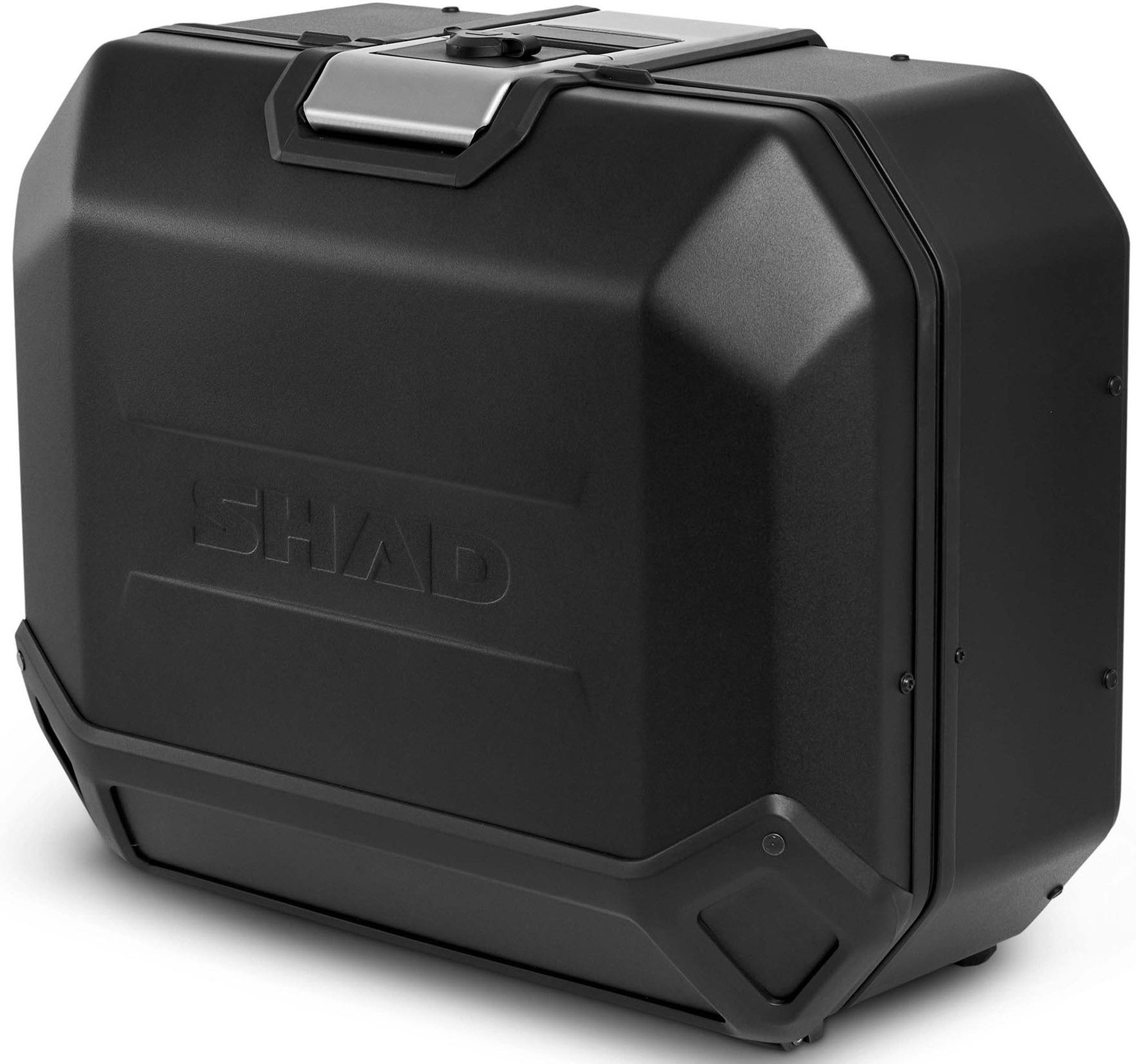 SHAD Handgepäck-Topcase TR36L Terra Black Edition Seitenkoffer, kratzfest