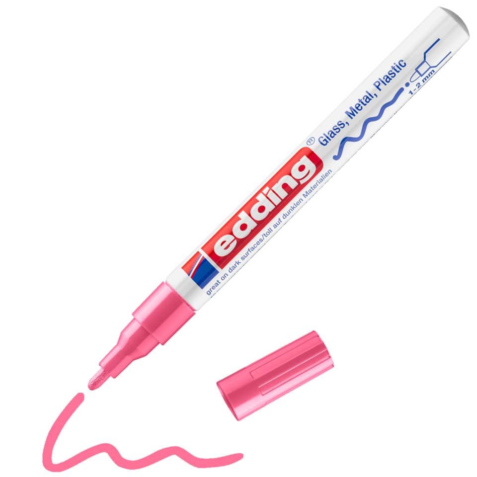 edding Lackmarker ED-751-9-009 edding 751 creative Lackmarker rosa 1,0 - 2,0 mm
