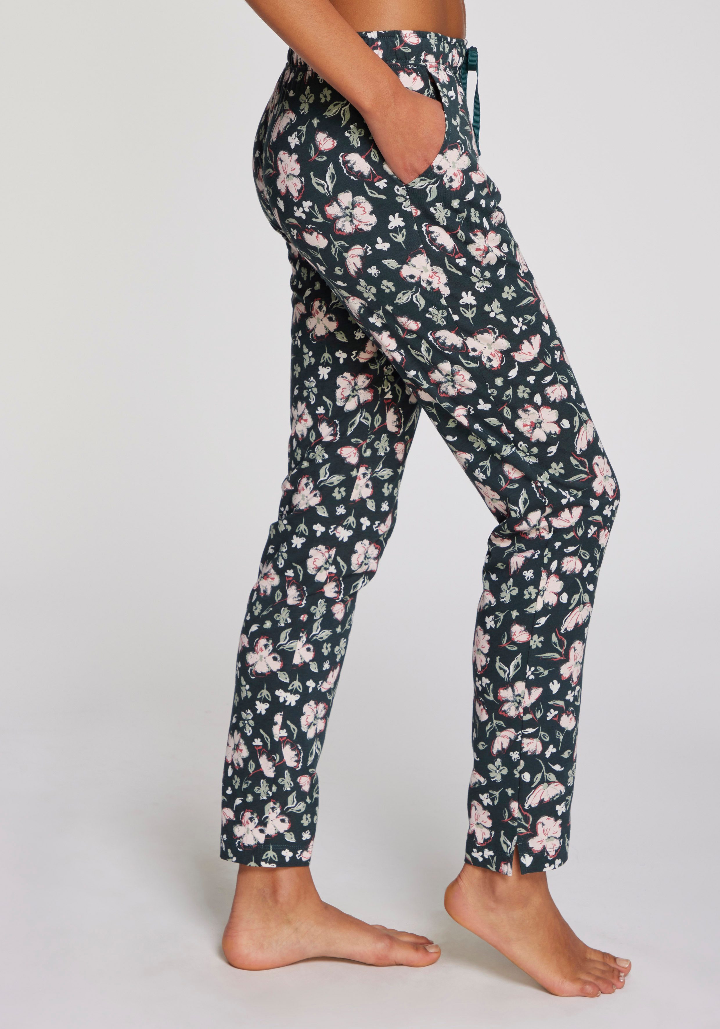 s.Oliver Pyjamahose mit schönem Allovermuster