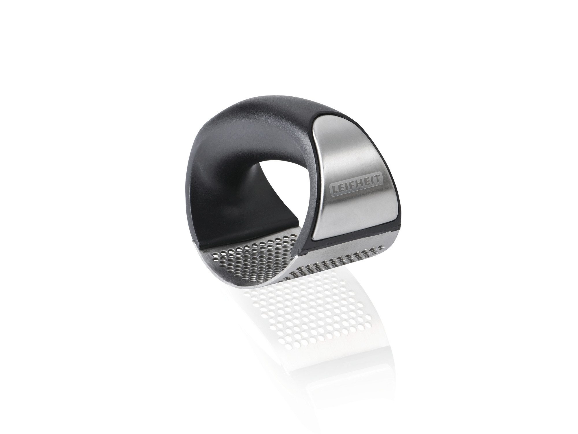 Leifheit Knoblauchpresse Knoblauchpresse Knobi King®, Edelstahl,Kunststoff