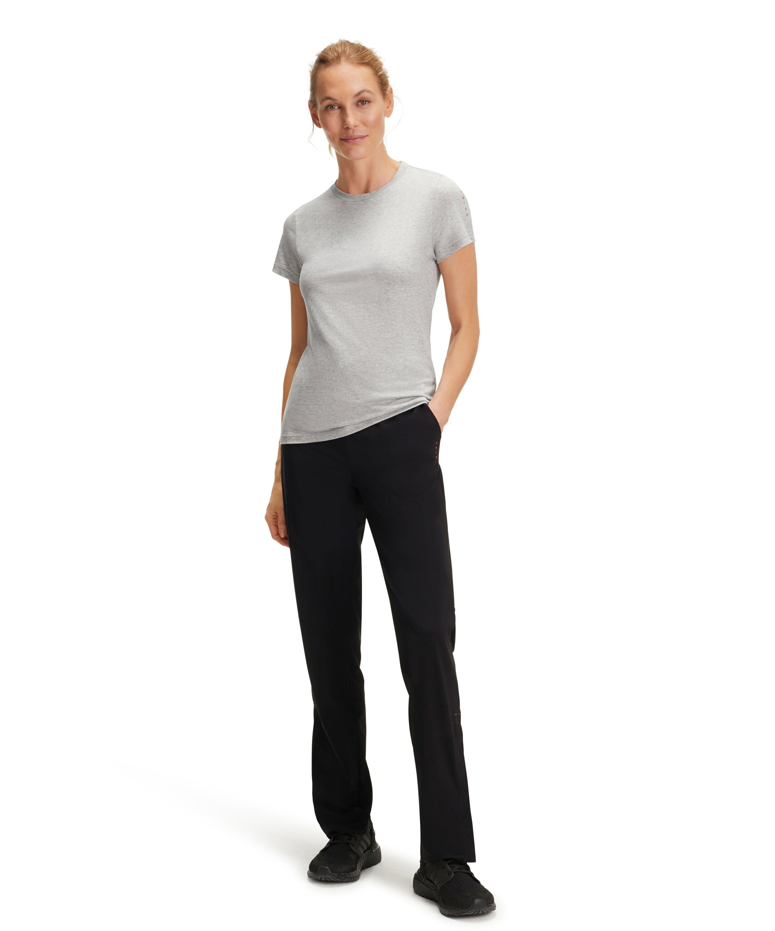 kühlend (1-tlg) (3757) FALKE grey-heather T-Shirt