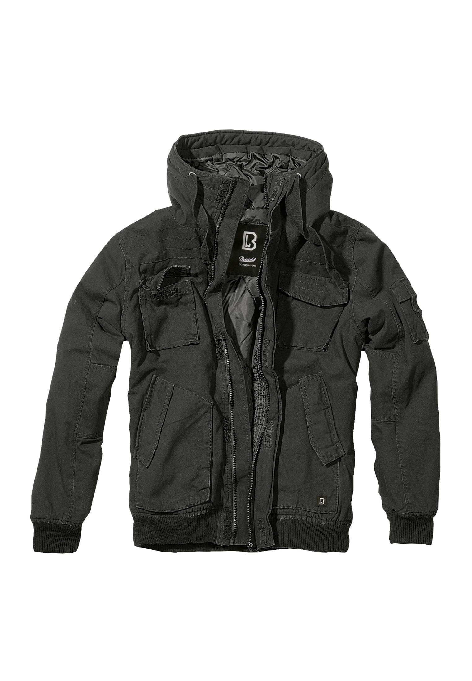 Brandit Winterjacke Herren Bronx Winter (1-St) Jacket black