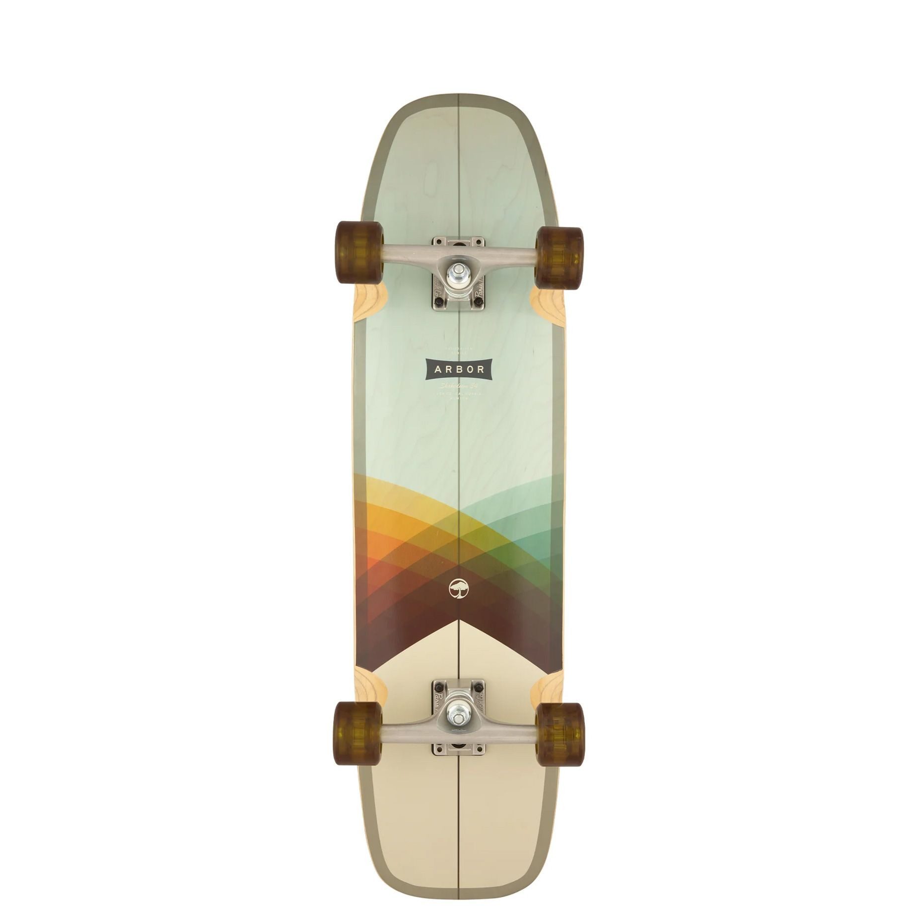 Arbor Collective Longboard Foundation Shakedown 34" (Edelholz), aus der Foundation Serie
