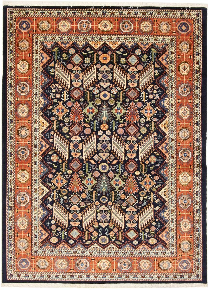 Handgeknüpfter Orientteppich Darab Ghashghai mm Perserteppich, Nain 12 / 139x201 Trading, Höhe: rechteckig, Orientteppich