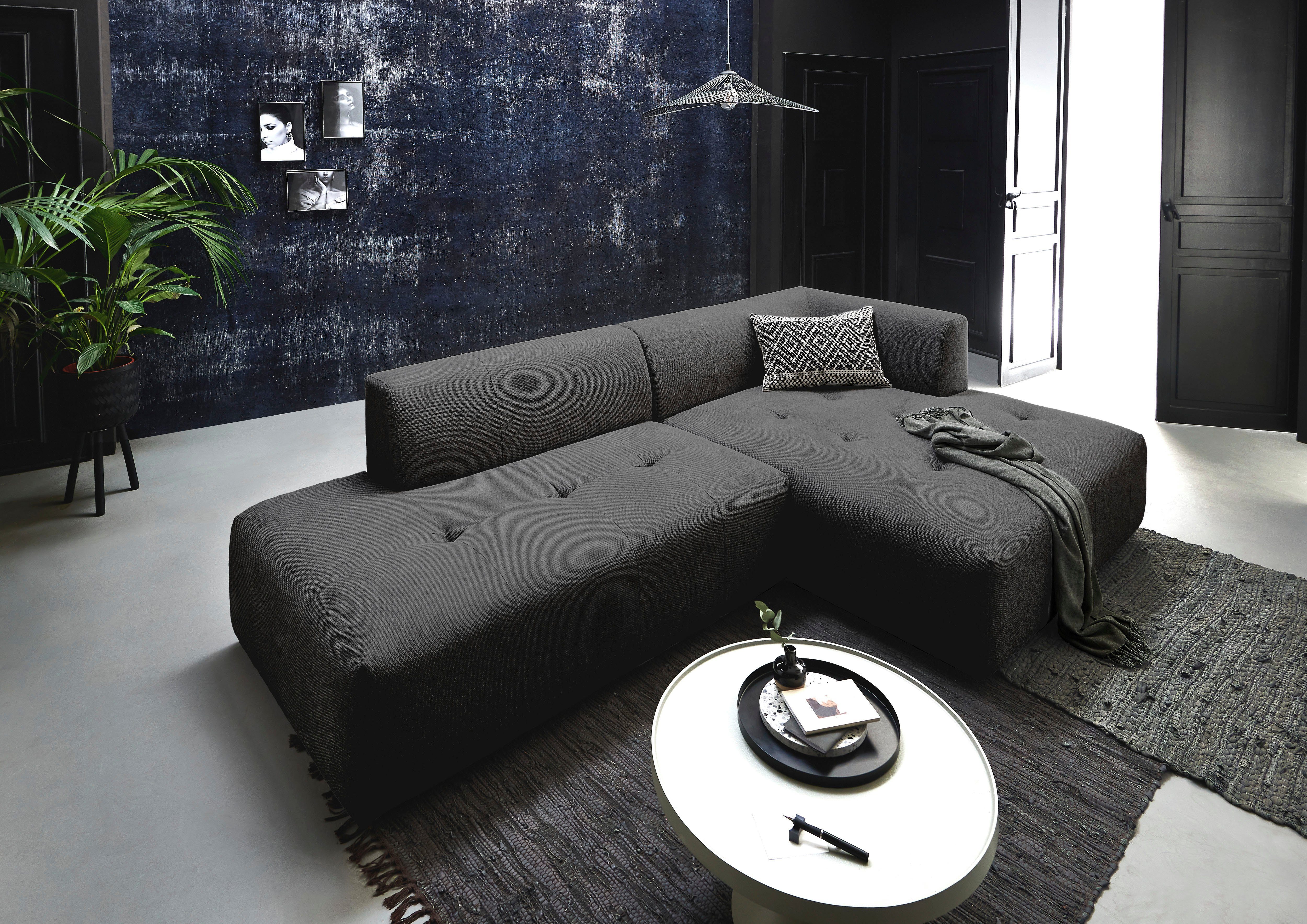 ATLANTIC home collection 3-Sitzer Leonardo, Ottomane mit XXL-Liegefläche