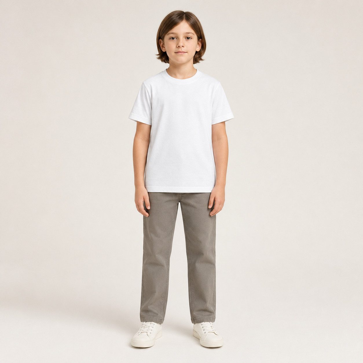 Sitztgut T-Shirt Kinder T-Shirt aus Bio-Baumwolle (1-tlg) ;gedrucktes Necklabel ohne kratzendes Größenetikett