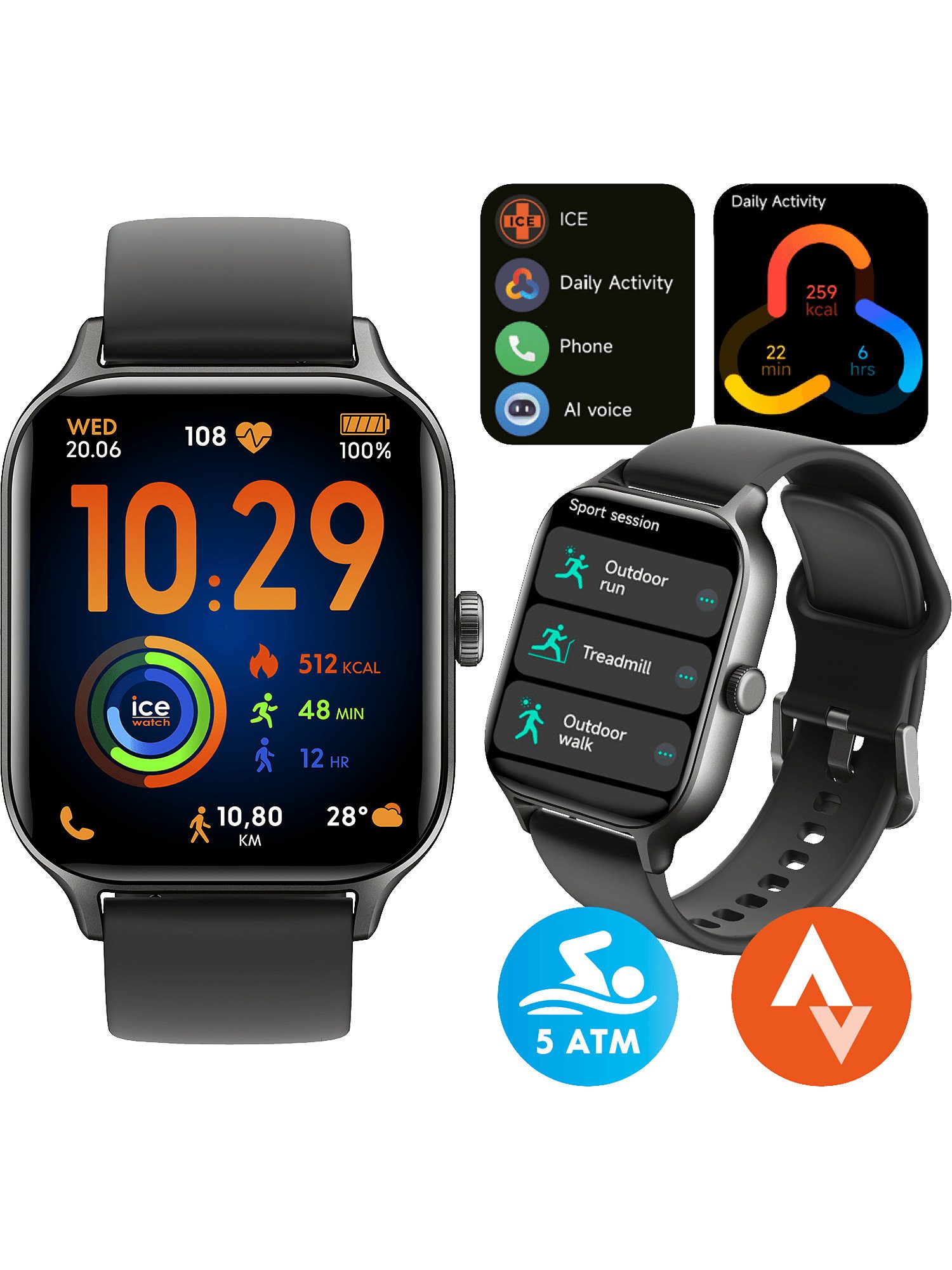 ice-watch Digitaluhr ICE Watch Uhren